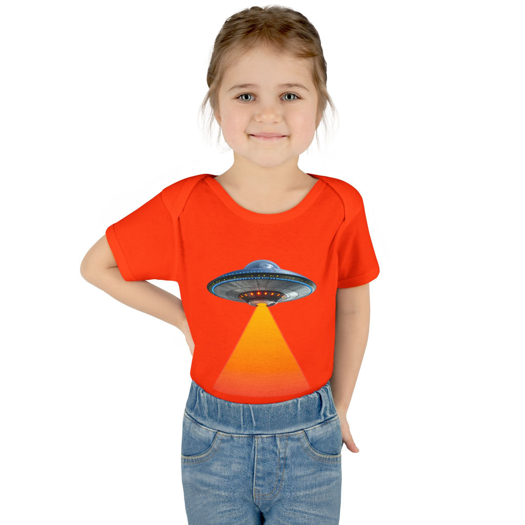 UFO Infant Bodysuit | Cute Alien Spaceship Baby Onesie