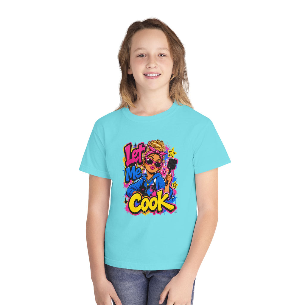 Let Me Cook Chef Girl Youth T-Shirt