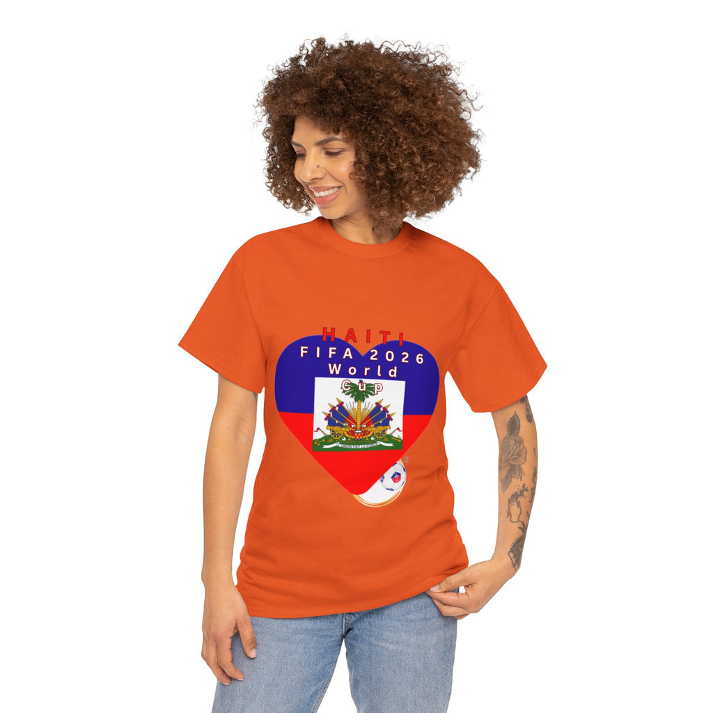 Heart of The Haitian Flag Tee