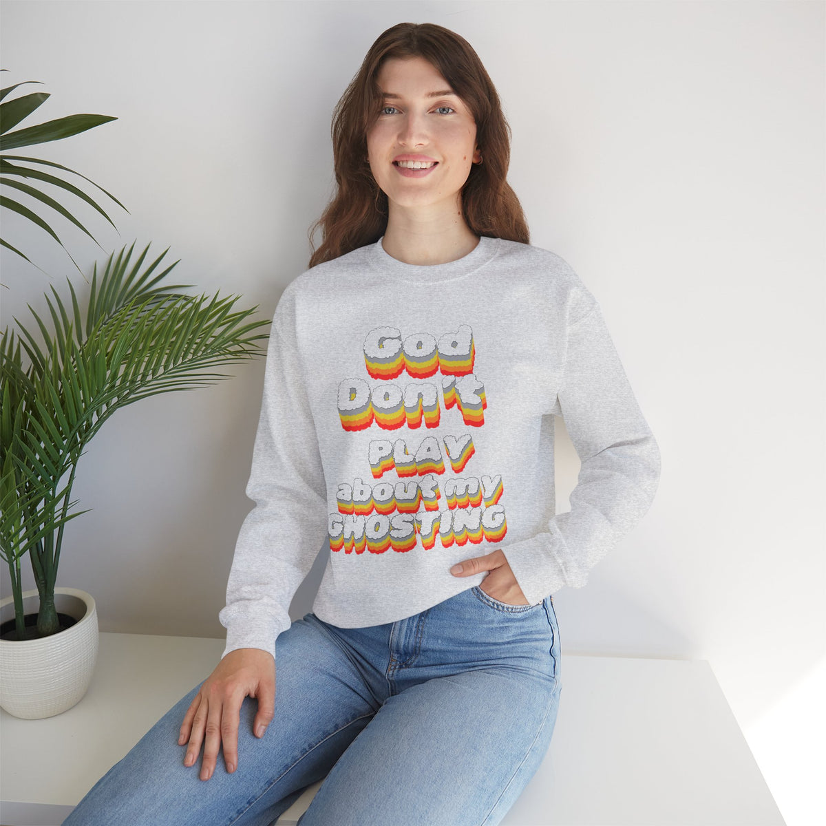 Don't Play About My "GHOSTING" Unisex Crewneck  Sweatshirt