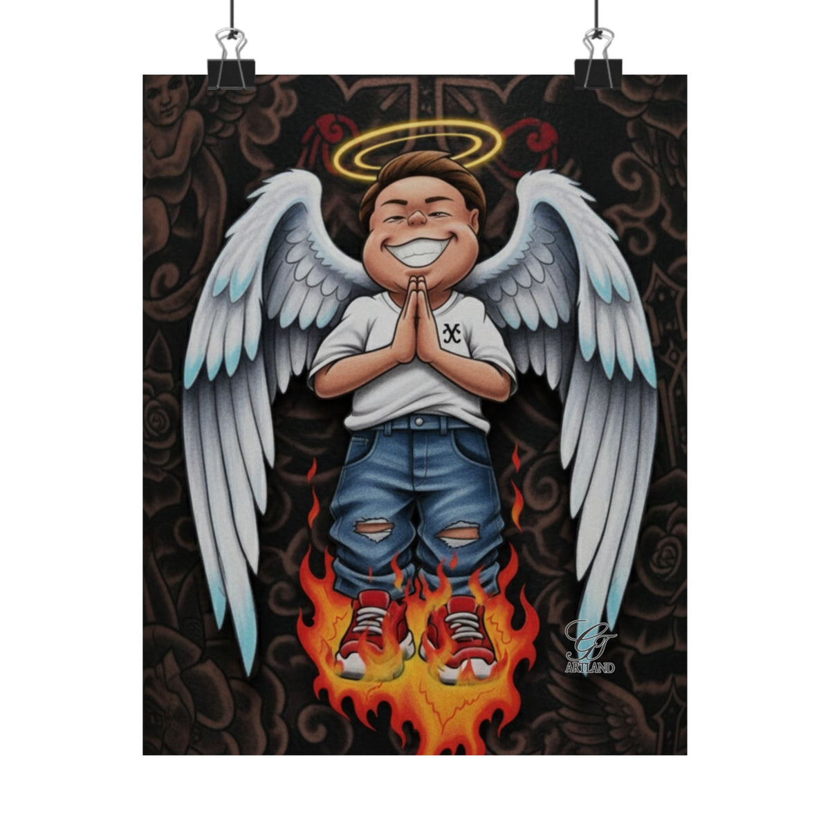 Ebony Angel Poster