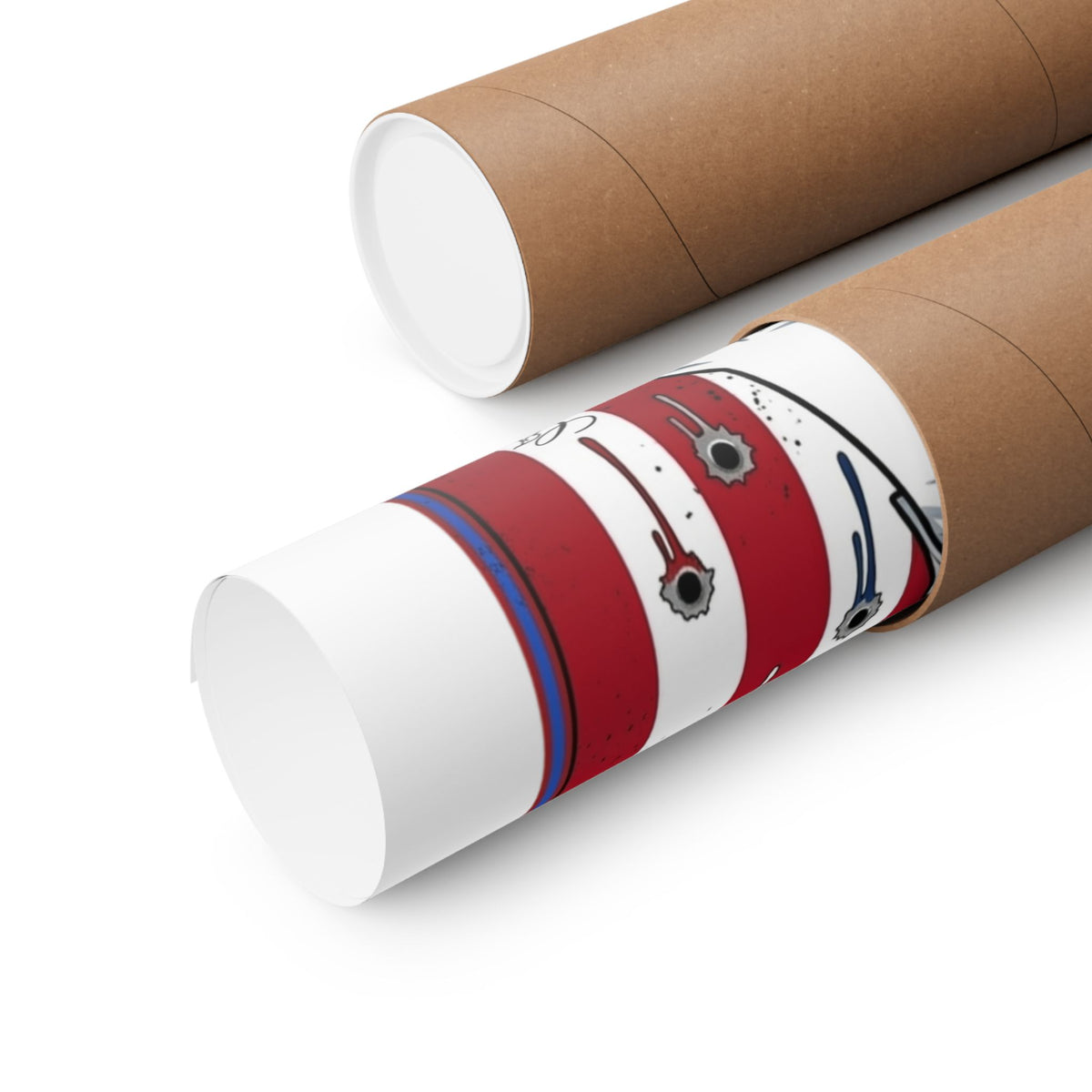 American Flag Karate Chuck Norris Master Poster | Dragon Martial Arts Matte Vertical Print by GT Artland