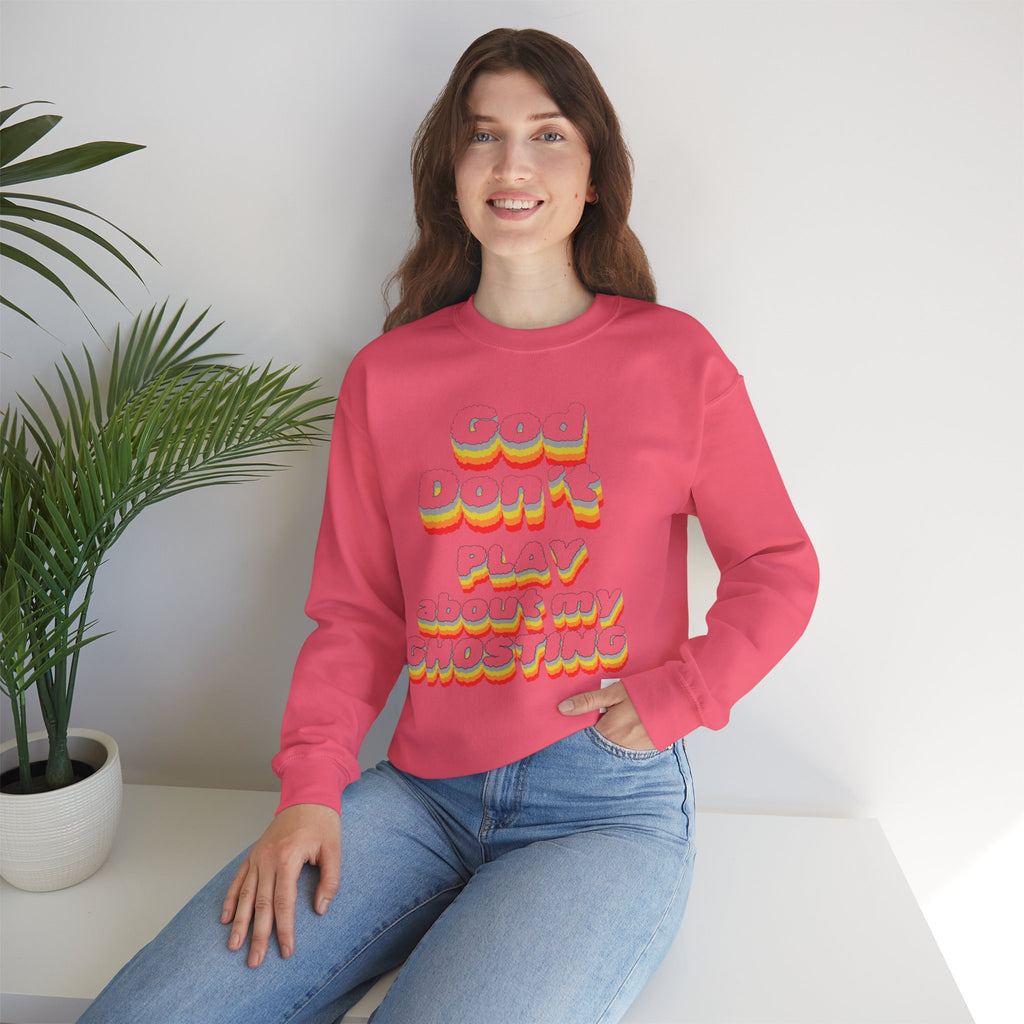 Don't Play About My "GHOSTING" Unisex Crewneck  Sweatshirt