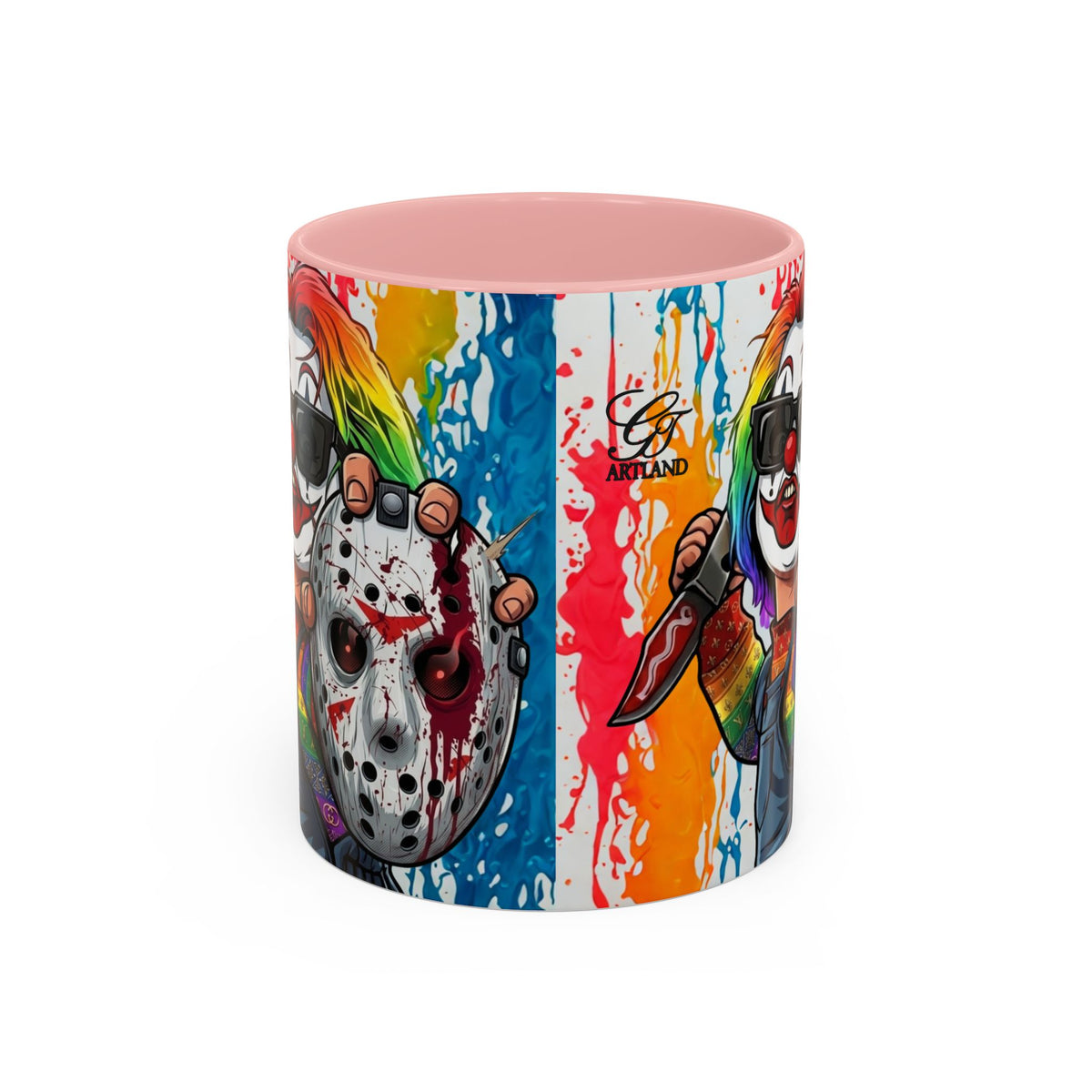 Rainbow Slasher Color Drip Designer GT Soldier Edition | Accent Coffee Mug 11oz 15oz