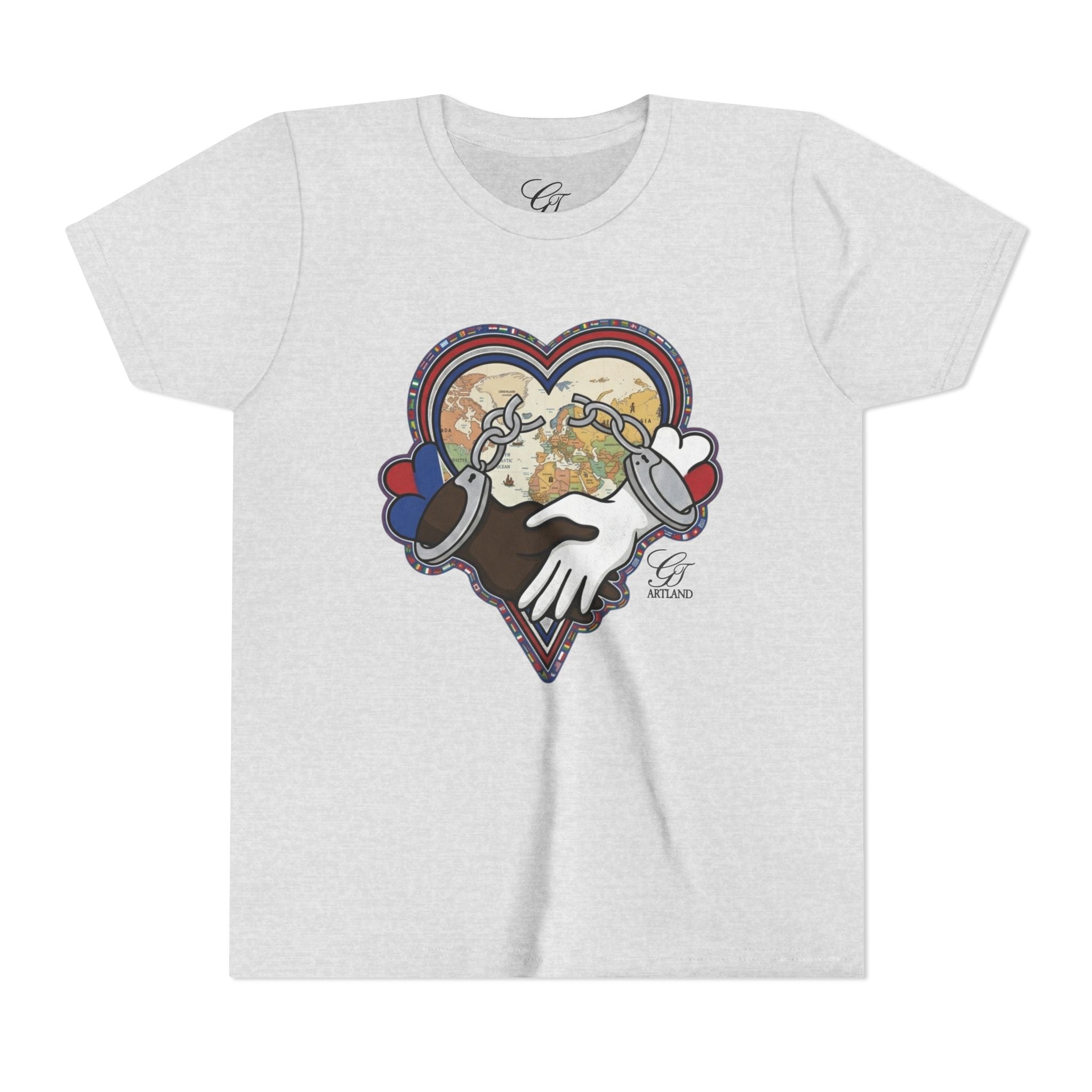 Heart Hands Graphic Tee | Youth Short Sleeve Tee by GT Artland