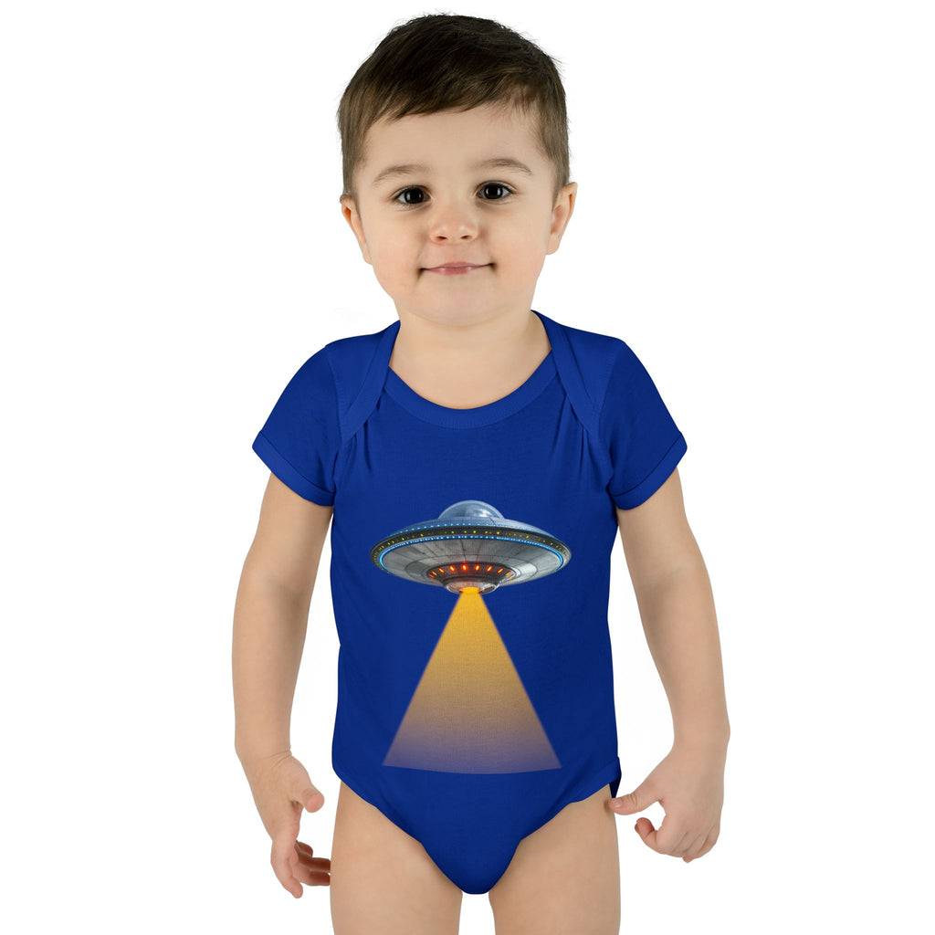 UFO Infant Bodysuit | Cute Alien Spaceship Baby Onesie