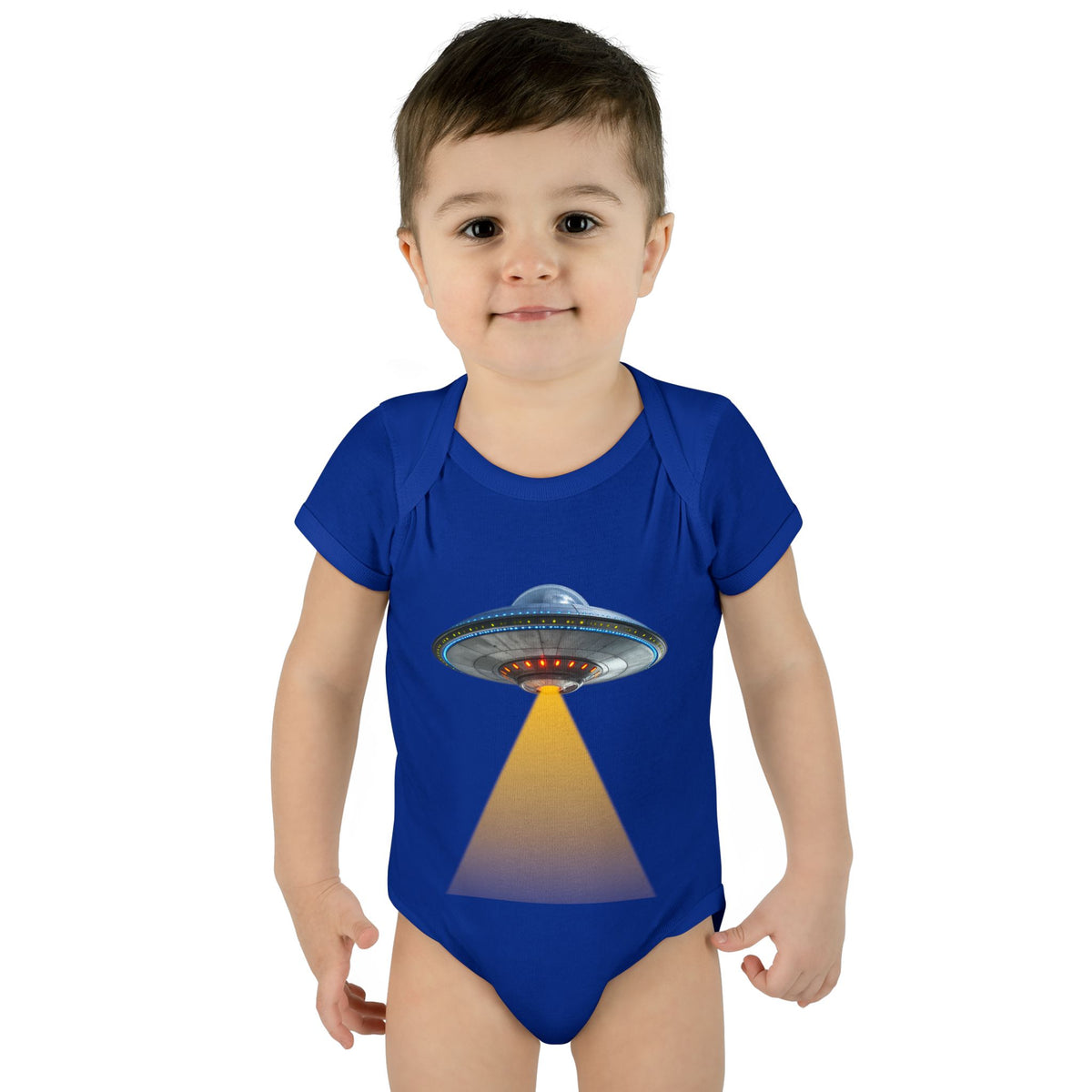 UFO Infant Bodysuit | Cute Alien Spaceship Baby Onesie