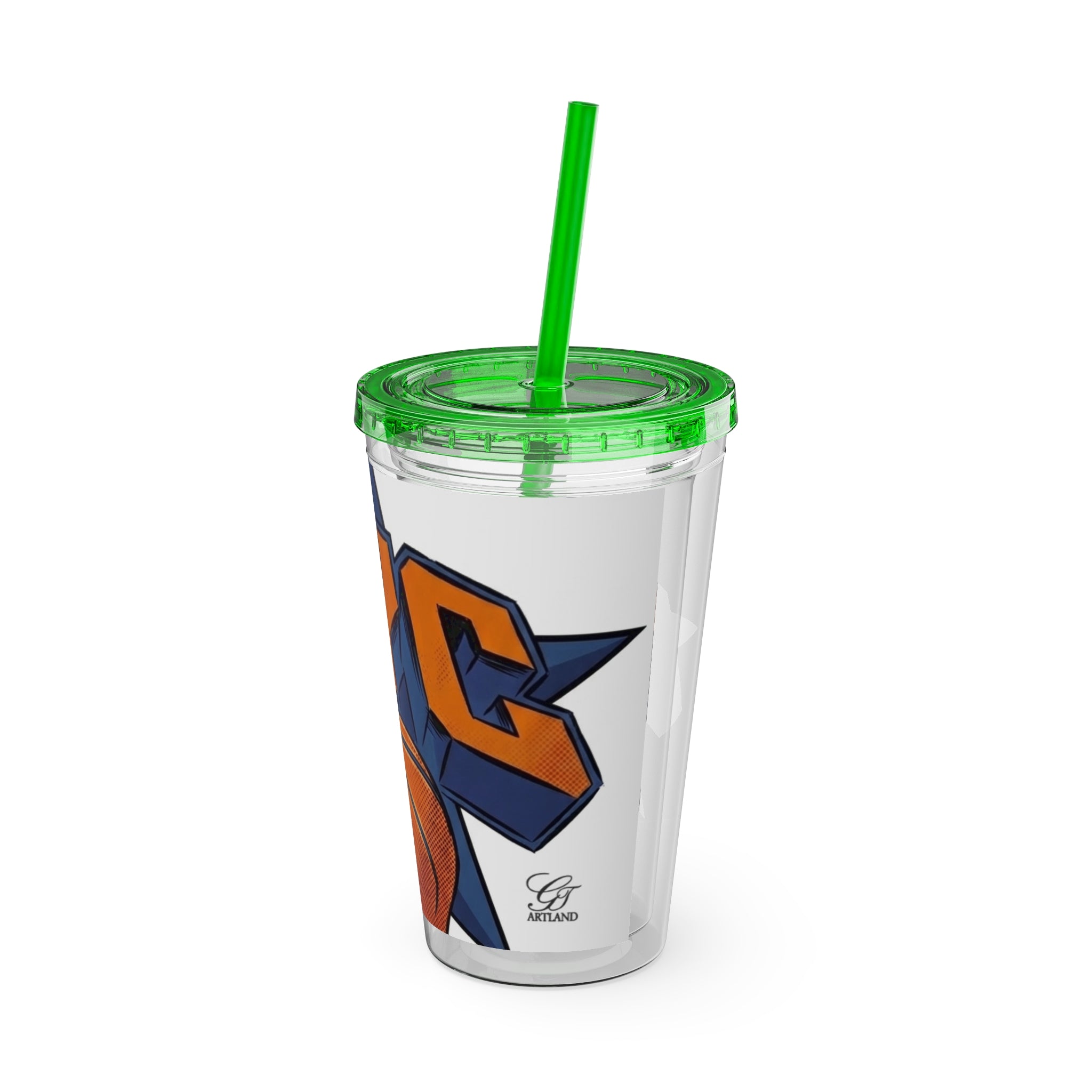 NYC Basketball Drip Tumbler 16oz