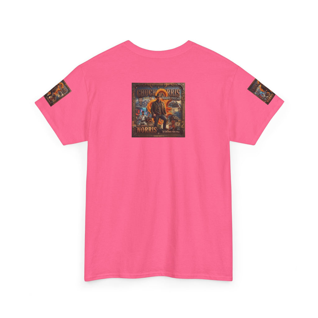 Retro Action Movie Poster T-Shirt | Vintage Fighter Hero Tee