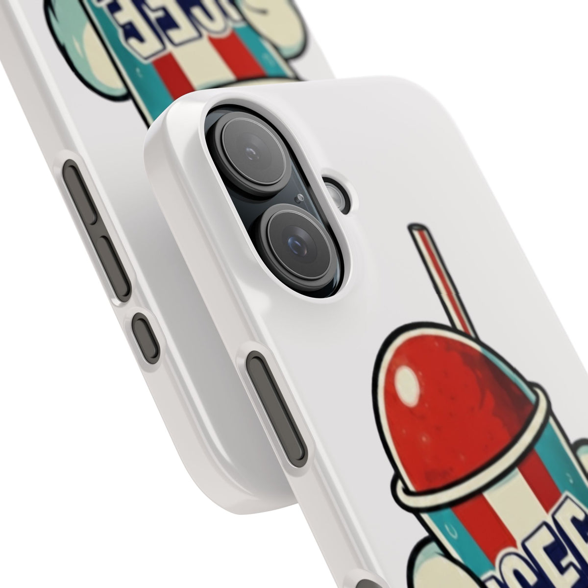 ICEE Slush Cup Slim Phone Case | Red White Blue Slushie