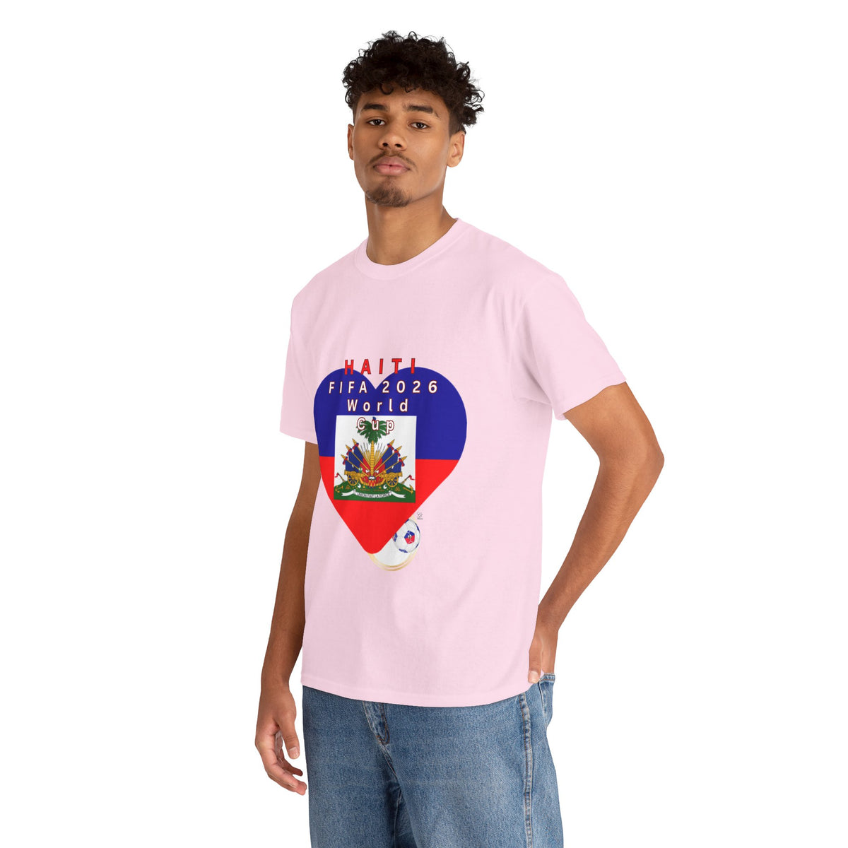 Heart of The Haitian Flag Tee