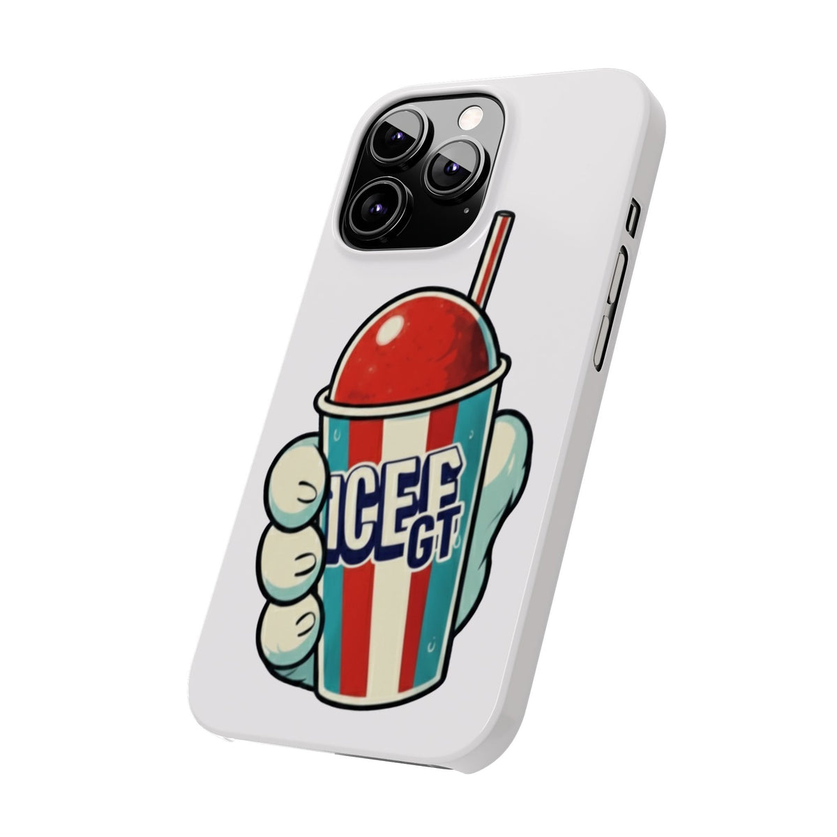 ICEE Slush Cup Slim Phone Case | Red White Blue Slushie