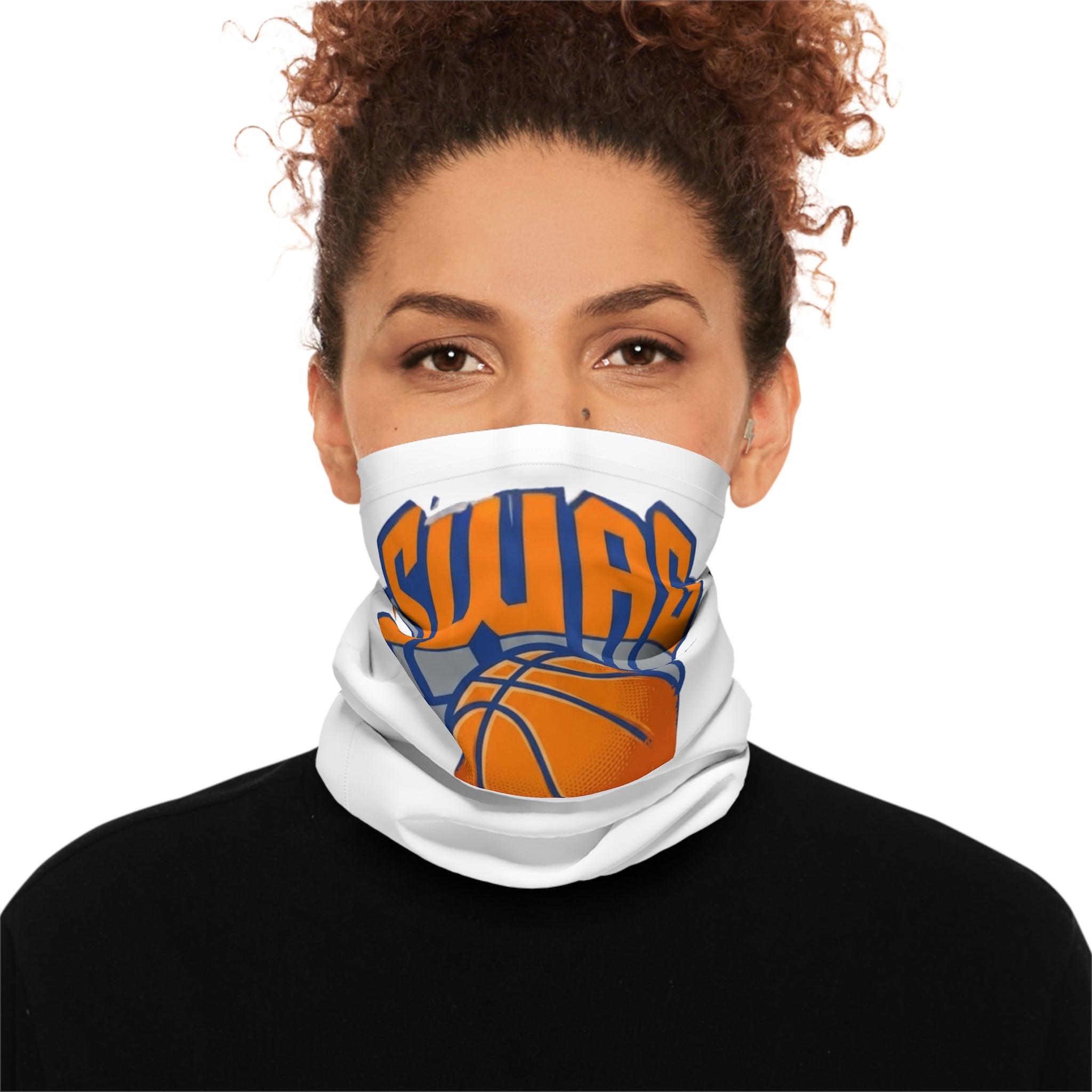 Dripping Basketball SWAG Neck Gaiter | Sports Face Covering by GT Artland