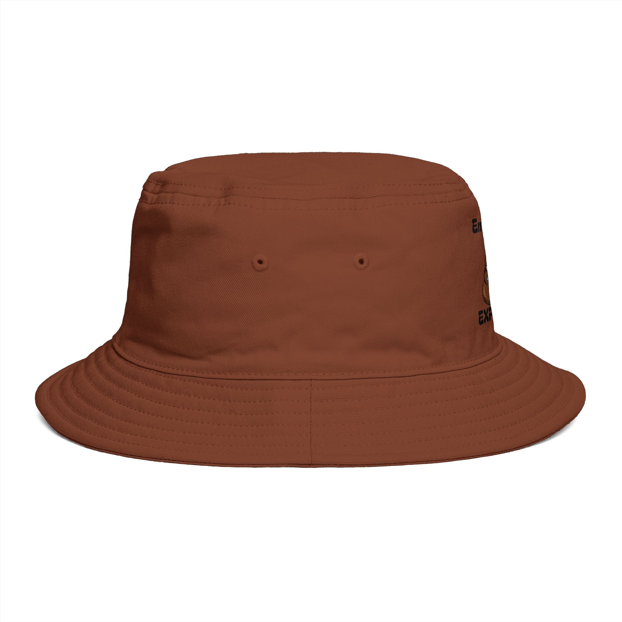 Copy of Emotionally Expresso Bucket Hat | Cute Coffee Bean Crying Emoji Designer Illustration by GT Artland