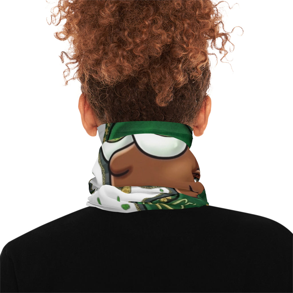 St. Patrick's 'Celebrating My Roots' Ebony Neck Gaiter Face Mask by GT Artland