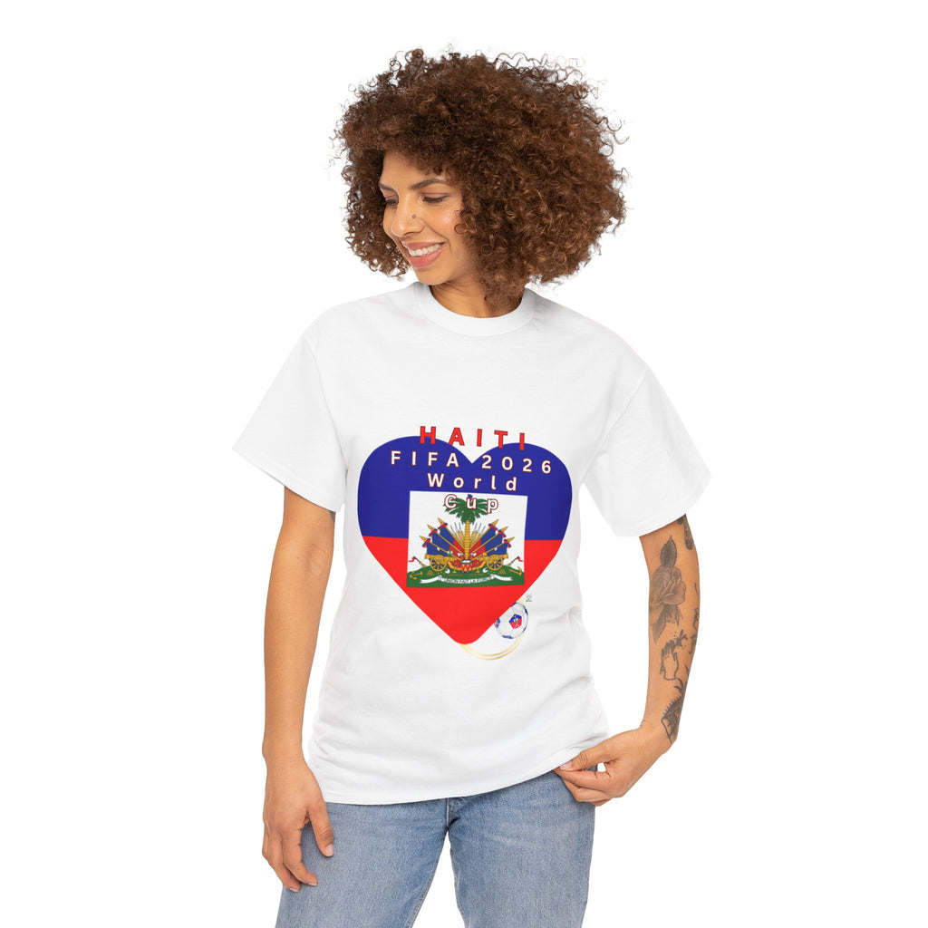 Heart of The Haitian Flag Tee