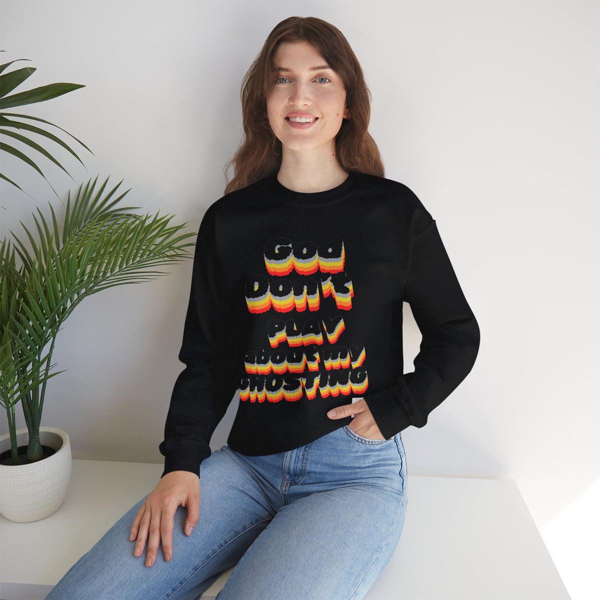 Don't Play About My "GHOSTING" Unisex Crewneck  Sweatshirt