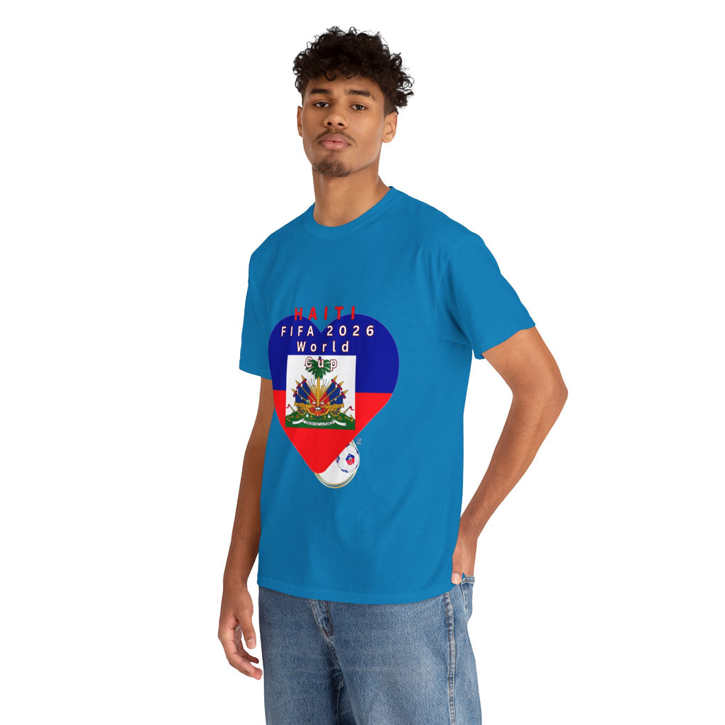 Heart of The Haitian Flag Tee