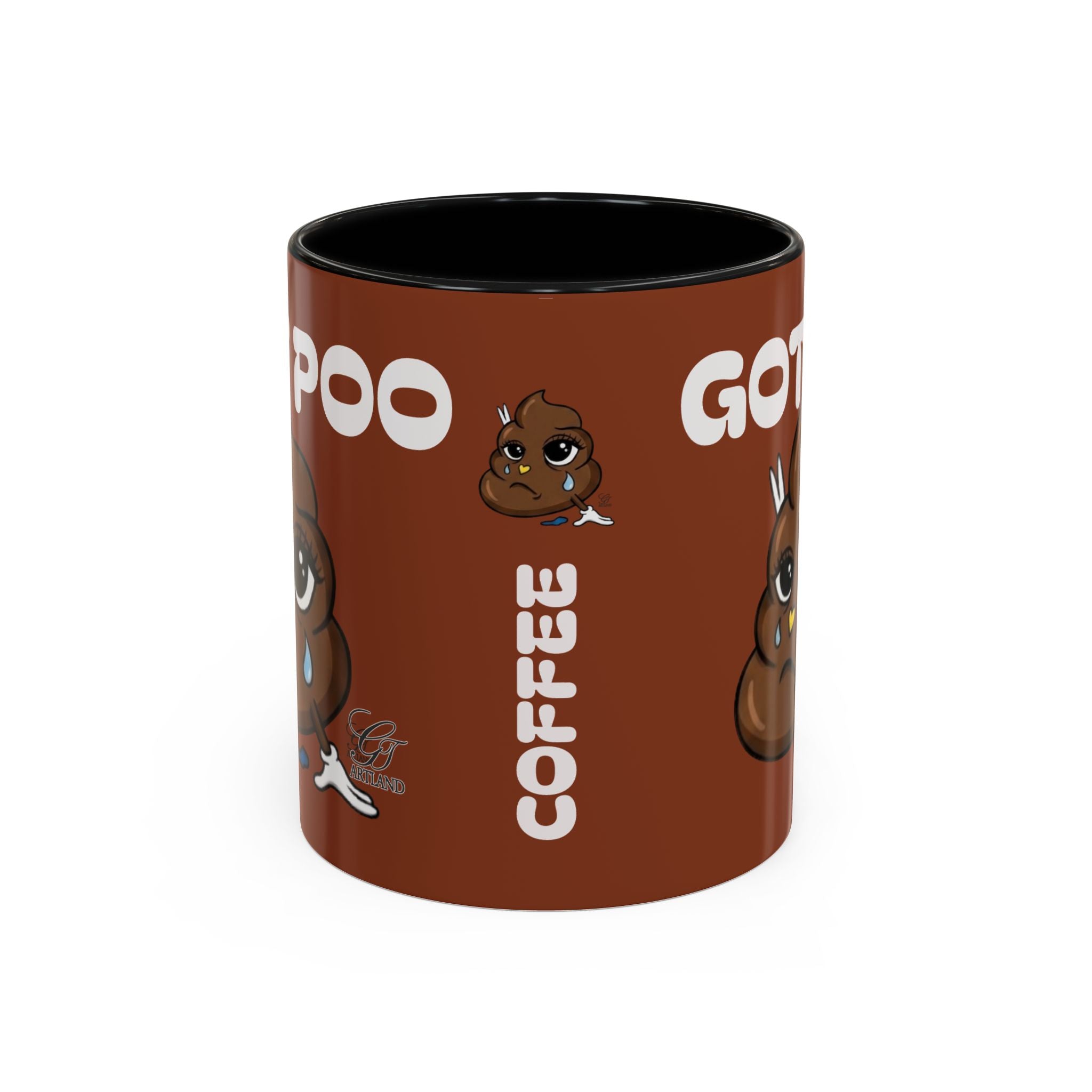 Coffee Mug — 'Got Poo' Funny Poop Coffee Mug, Humor Gift for Friends & Gag Occasions by GT Artland