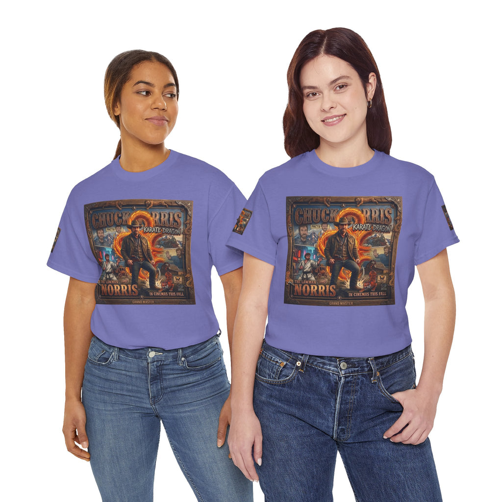 Retro Action Movie Poster T-Shirt | Vintage Fighter Hero Tee