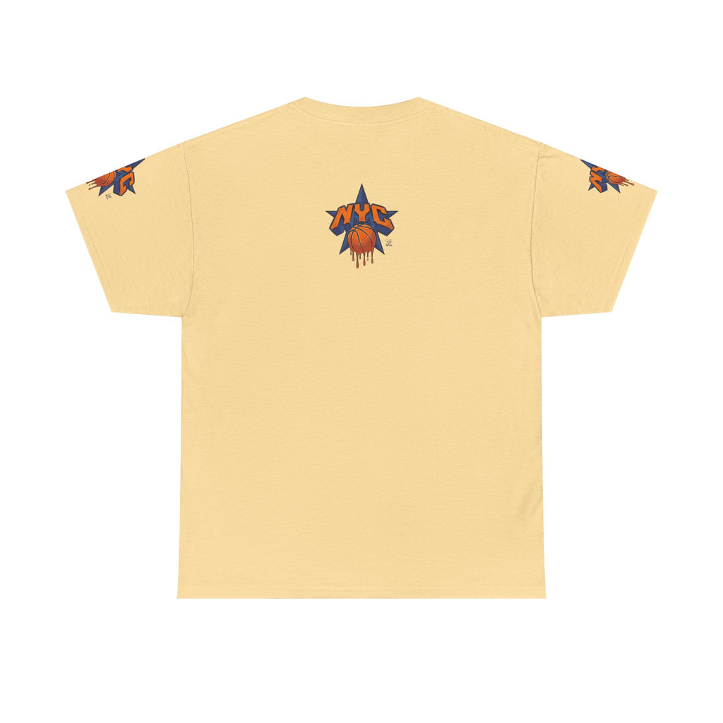 NYC Dripping Basketball Star Tee | Sports City Graphic Shirt by GT Artland