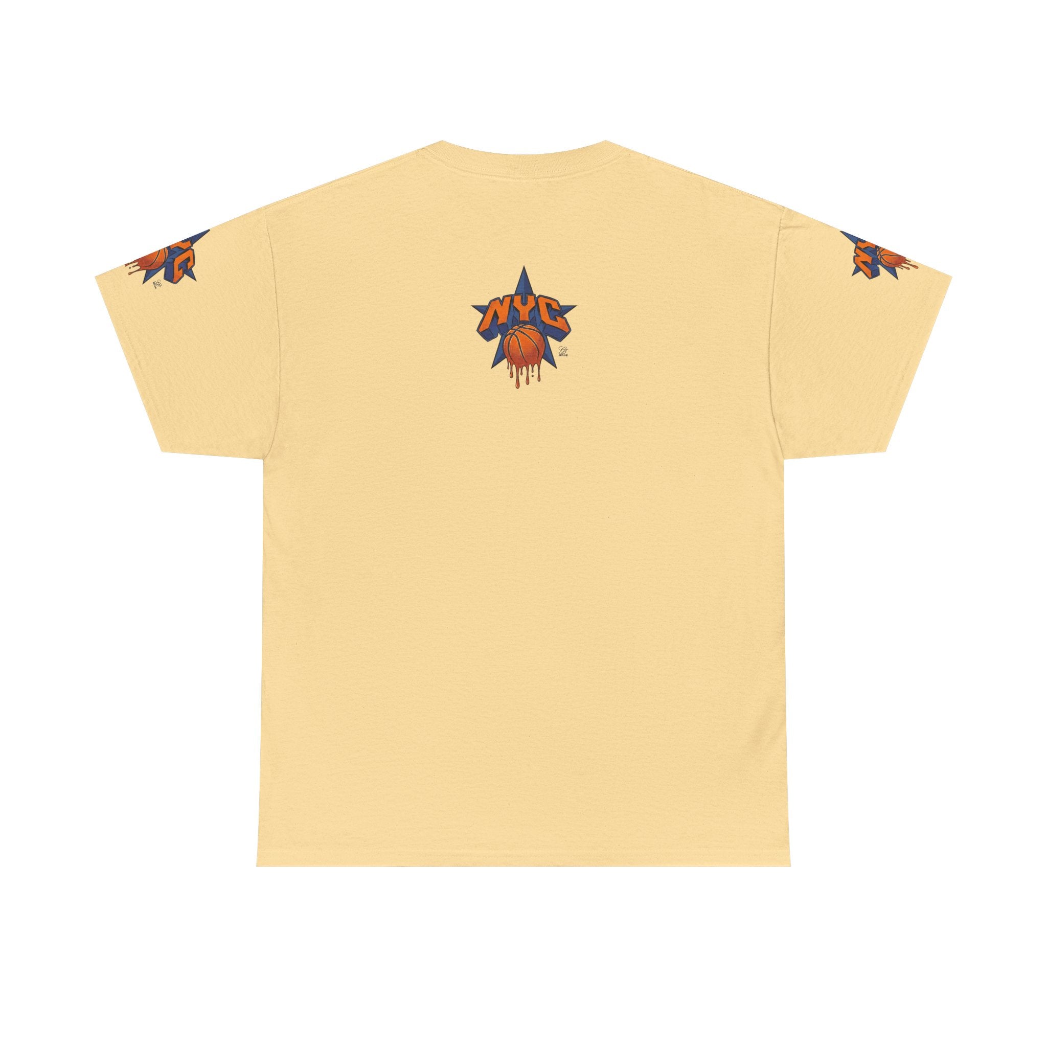 NYC Dripping Basketball Star Tee | Sports City Graphic Shirt by GT Artland