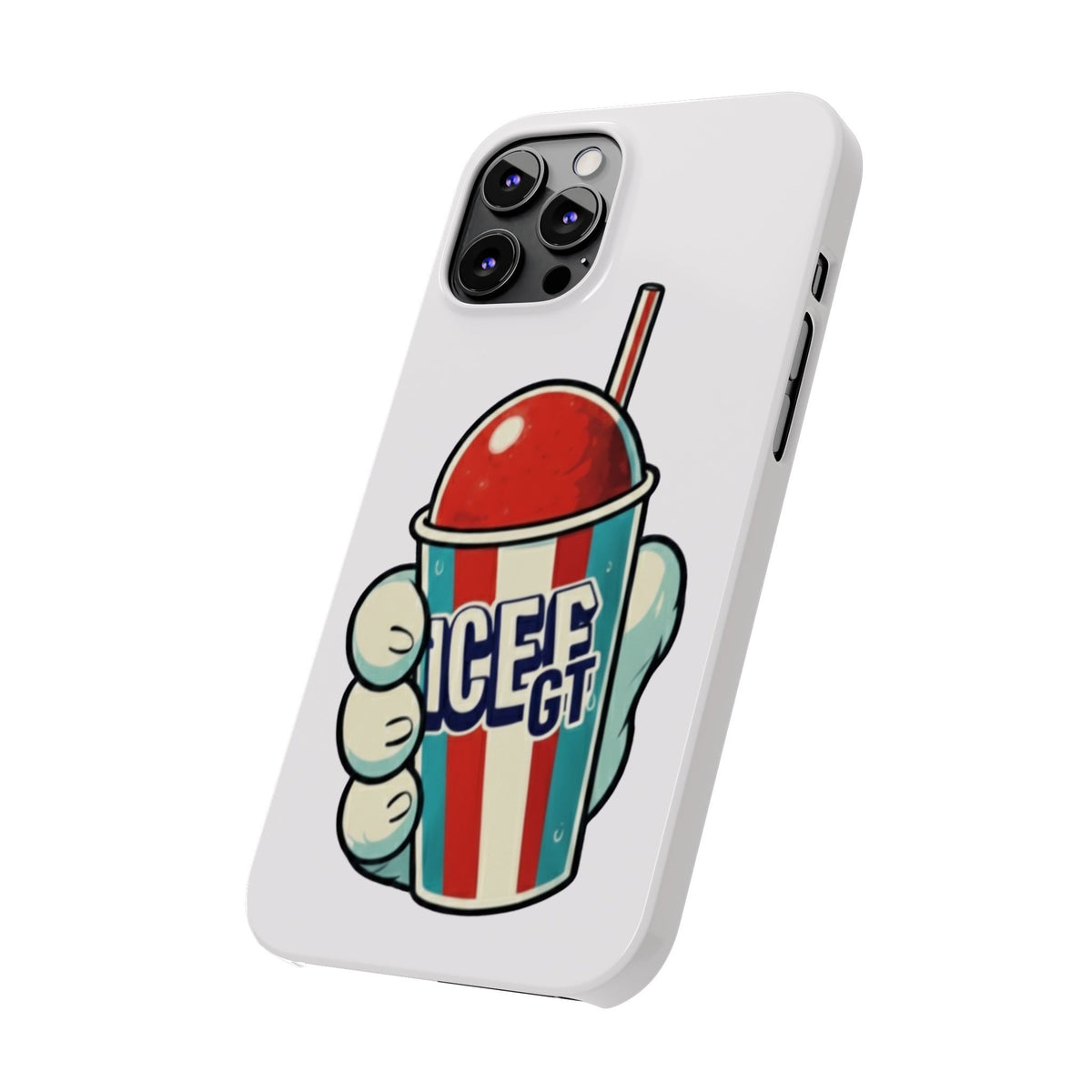 ICEE Slush Cup Slim Phone Case | Red White Blue Slushie