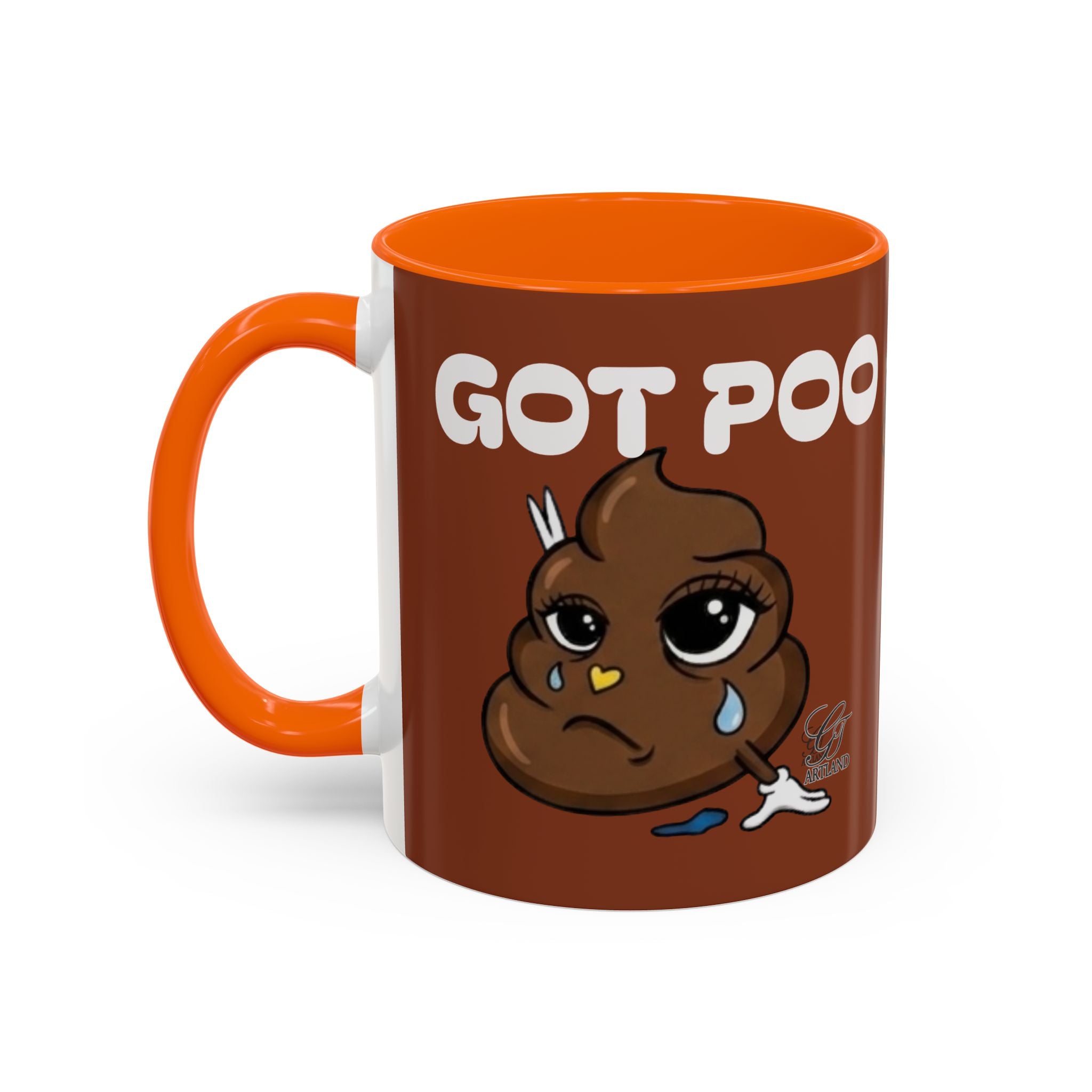 Coffee Mug — 'Got Poo' Funny Poop Coffee Mug, Humor Gift for Friends & Gag Occasions by GT Artland