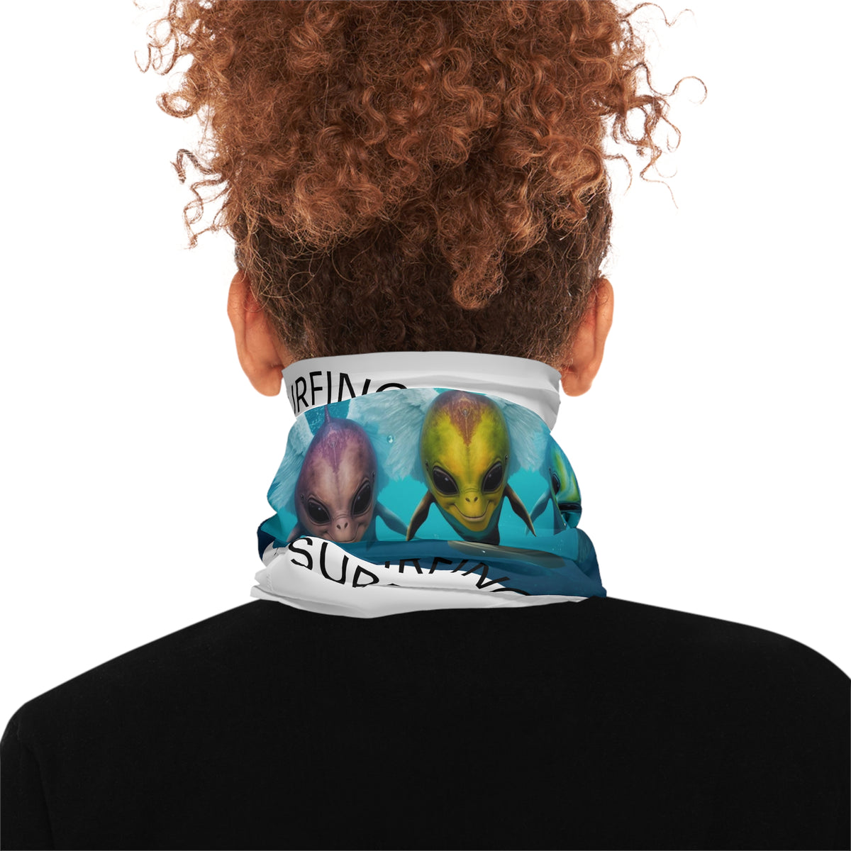 Surfing the Wave Alien Trio Neck Gaiter | UAP Face Mask - Neck Tuber