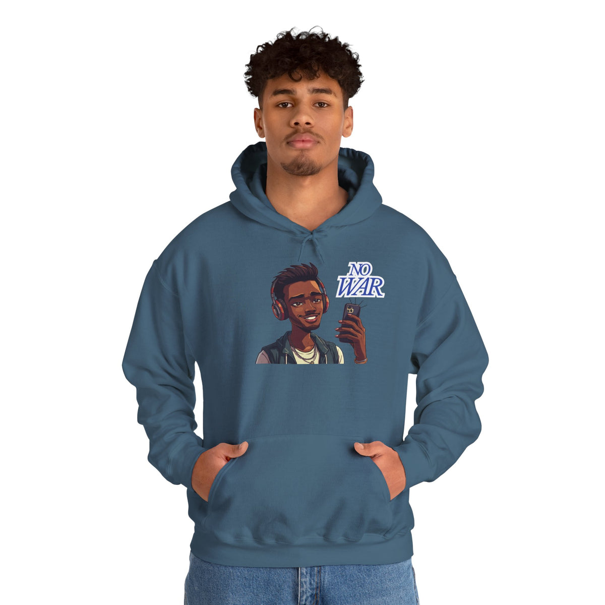 No War Unisex Heavy Blend Hoodie -Sweatshirt