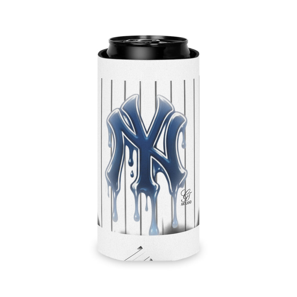 Dripping NYC Fan Gear Pinstripe Can Cooler | Can Cooler by GT Artland
