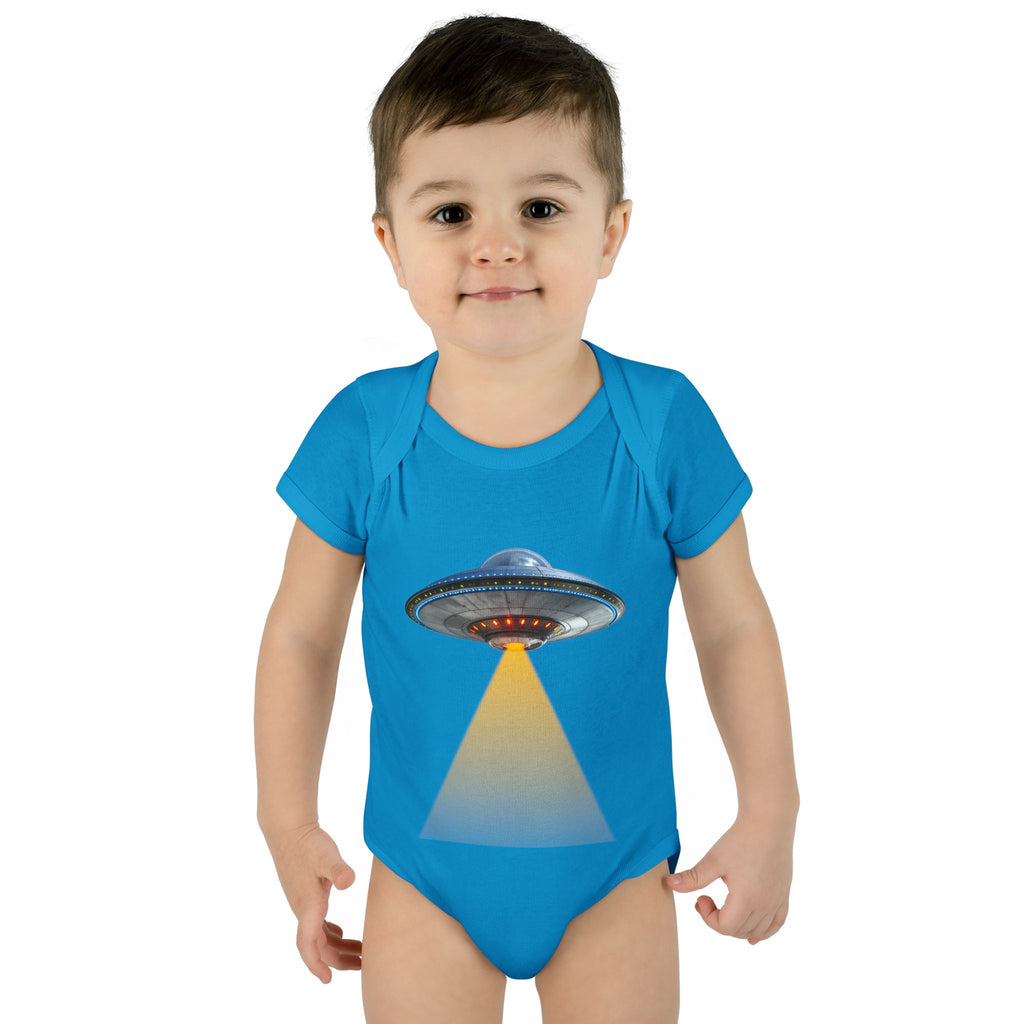 UFO Infant Bodysuit | Cute Alien Spaceship Baby Onesie