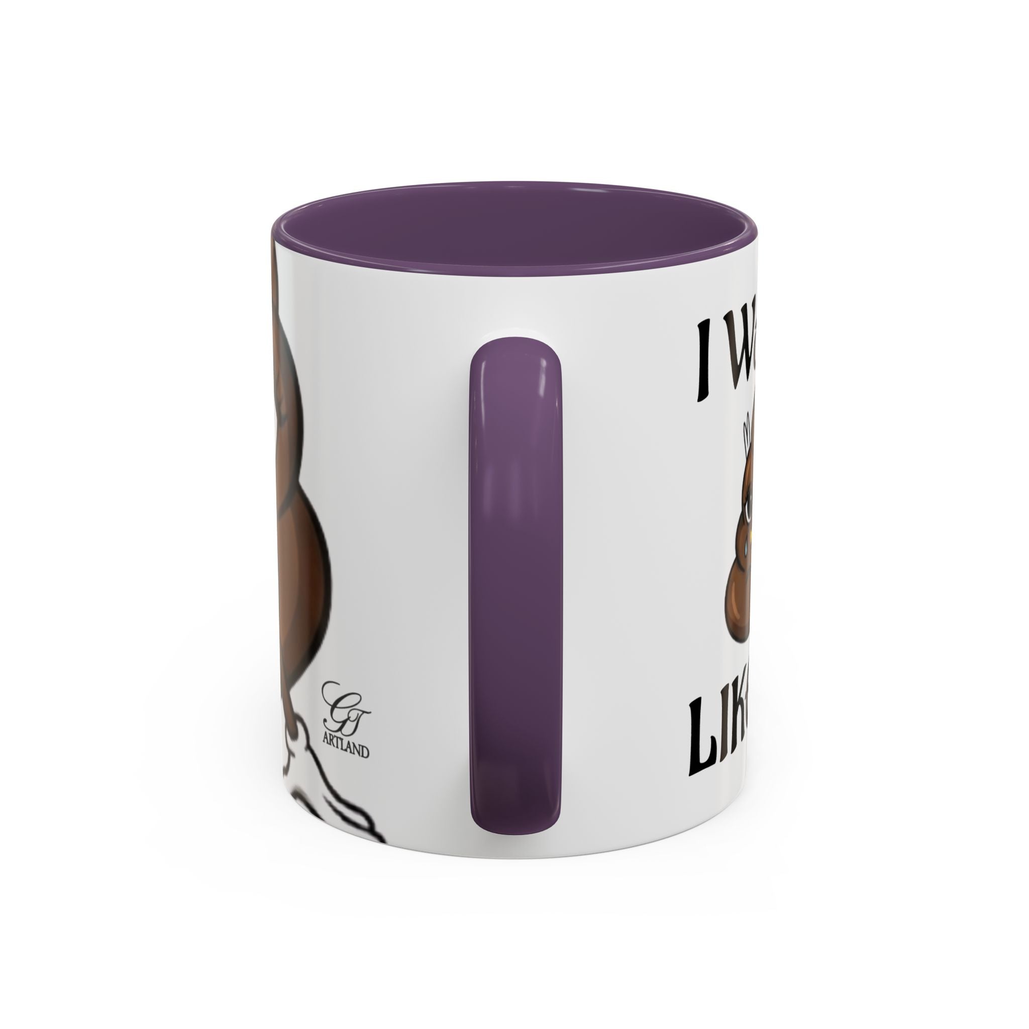 Sad Poop Emoji Coffee Mug – Funny Cute Collectors Novelty Accent Mug (11/15oz) by GT Artland