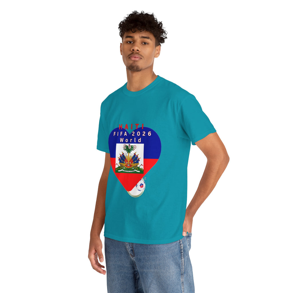 Heart of The Haitian Flag Tee