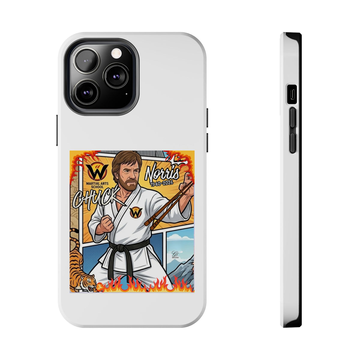 Chuck Norris Karate Tough Phone Case