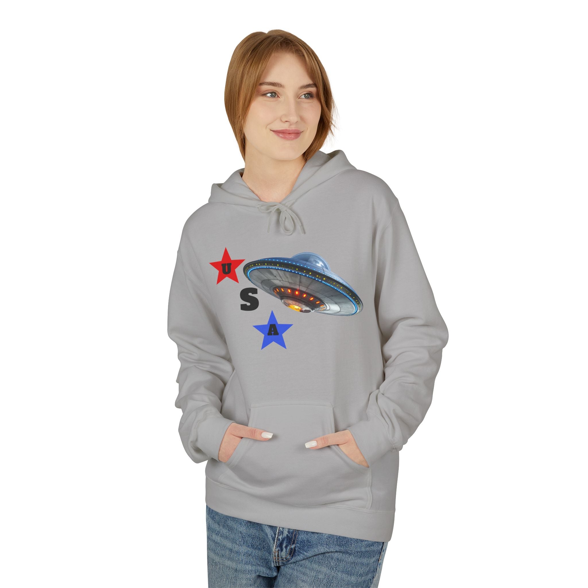 UFO Unisex Spaceship Hoodie