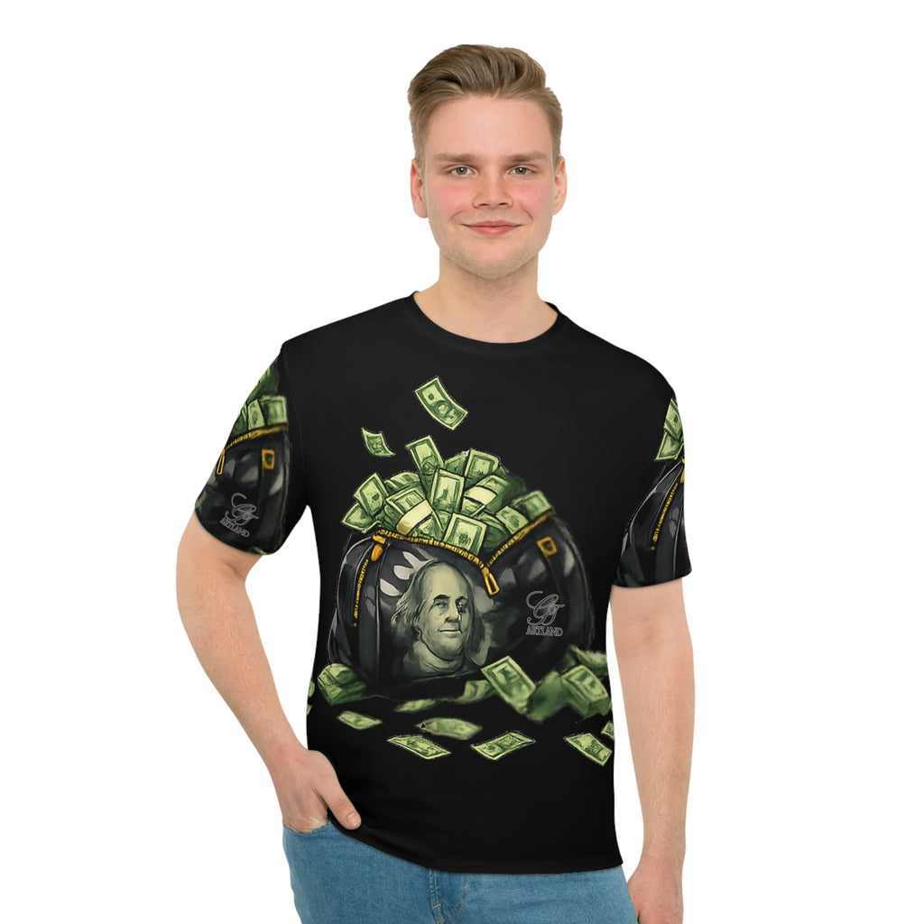 Big Money Bags Men's T-Shirt by GT Artland