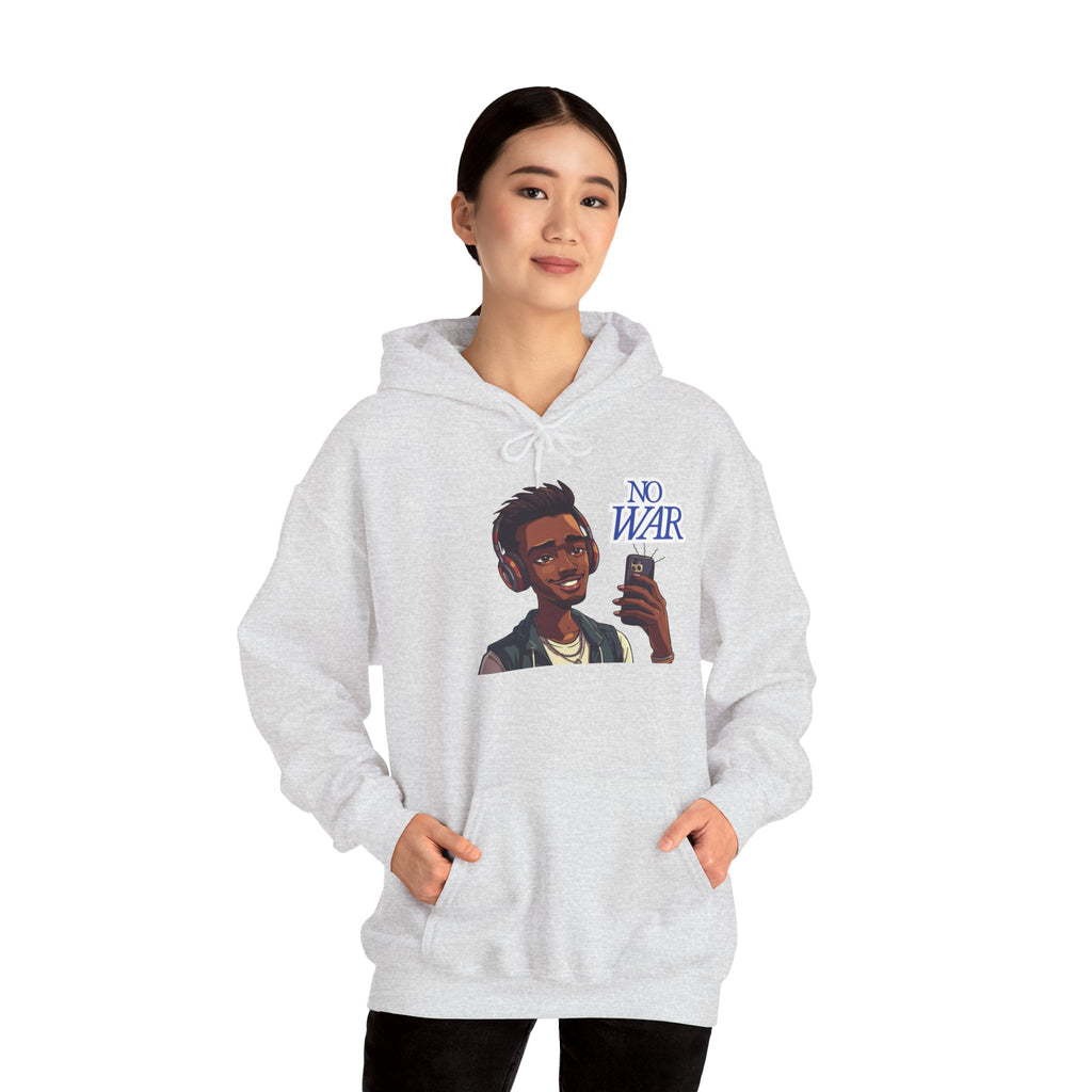 No War Unisex Heavy Blend Hoodie -Sweatshirt