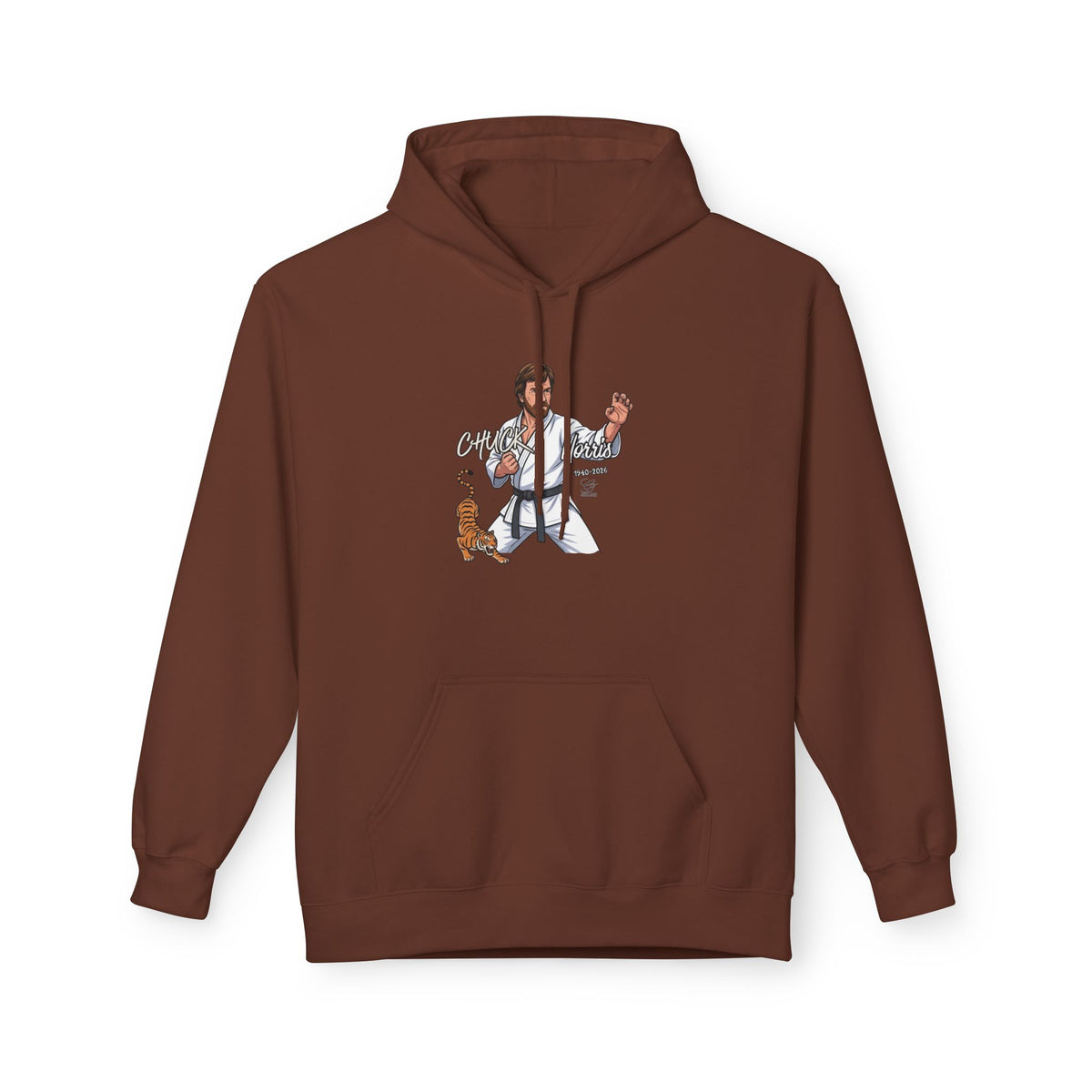 Chuck Norris Karate Hoodie | Martial Arts, Tiger Illustration by GT Artland