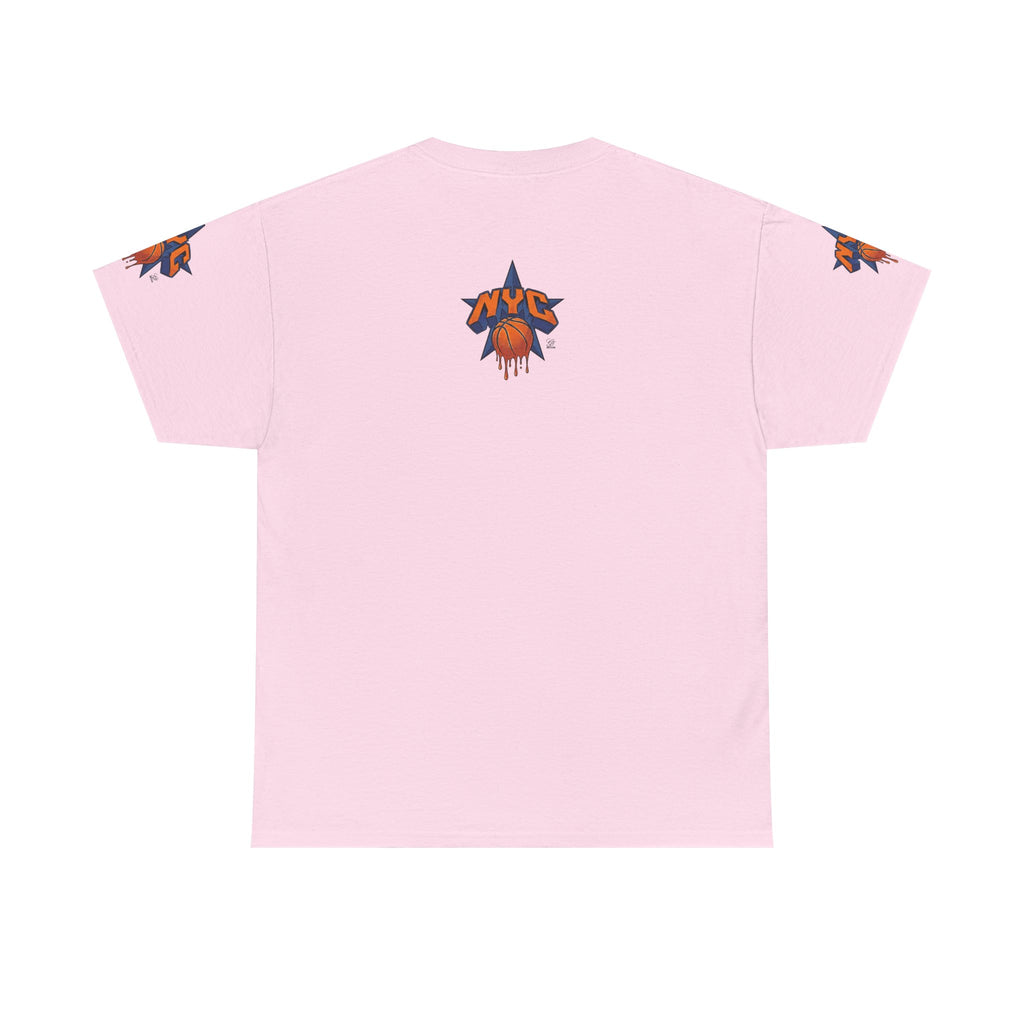 NYC Dripping Basketball Star Tee | Sports City Graphic Shirt by GT Artland