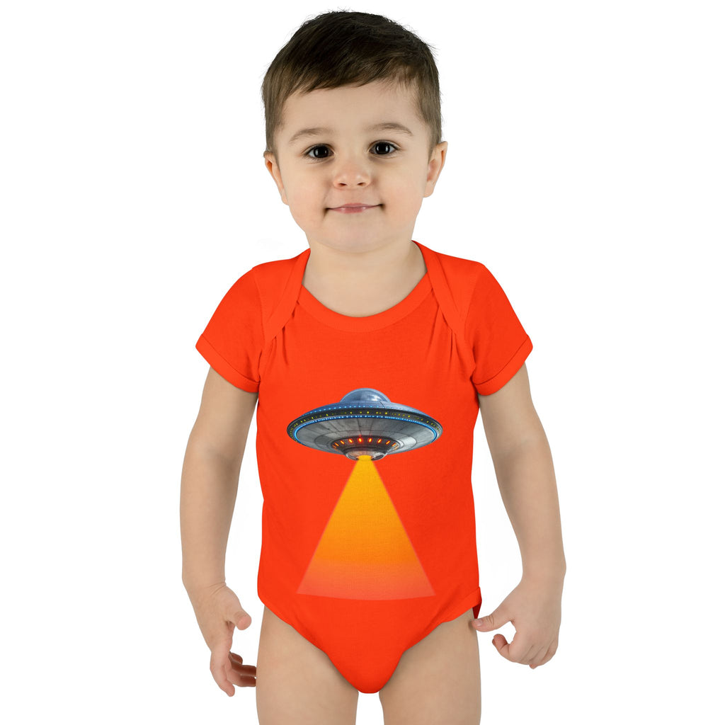 UFO Infant Bodysuit | Cute Alien Spaceship Baby Onesie