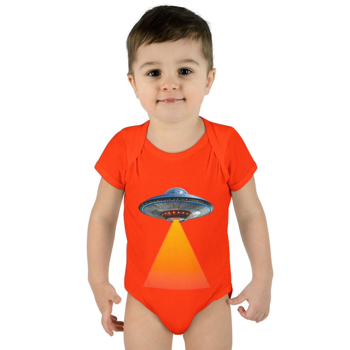UFO Infant Bodysuit | Cute Alien Spaceship Baby Onesie