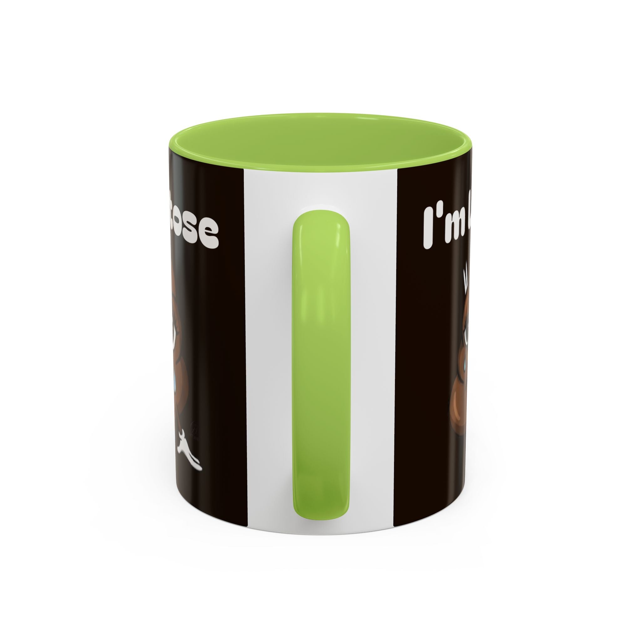 Coffee Mug — “I’m Lactose” Funny Poop Emoji Coffee Mug (11/15 oz) by GT Artland