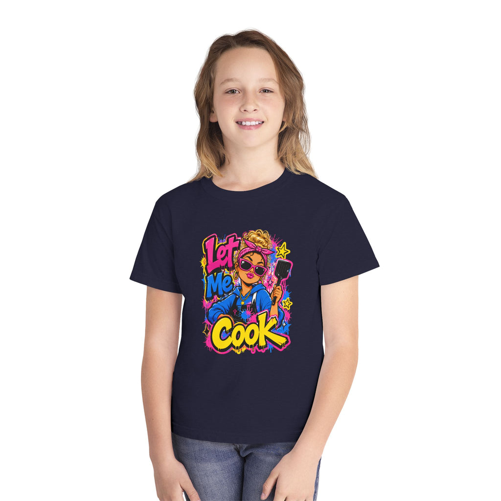 Let Me Cook Chef Girl Youth T-Shirt