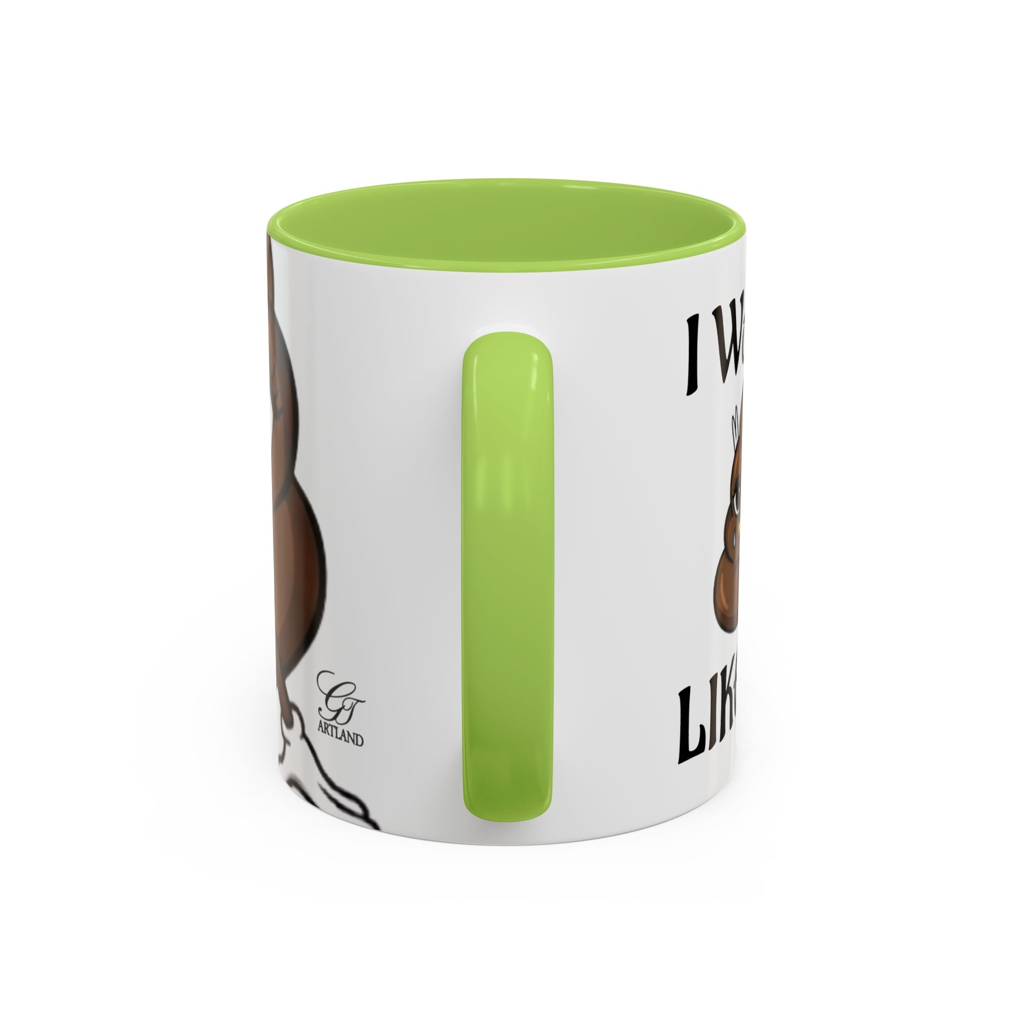 Sad Poop Emoji Coffee Mug – Funny Cute Collectors Novelty Accent Mug (11/15oz) by GT Artland