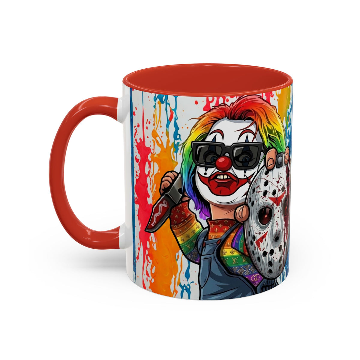 Rainbow Slasher Color Drip Designer GT Soldier Edition | Accent Coffee Mug 11oz 15oz