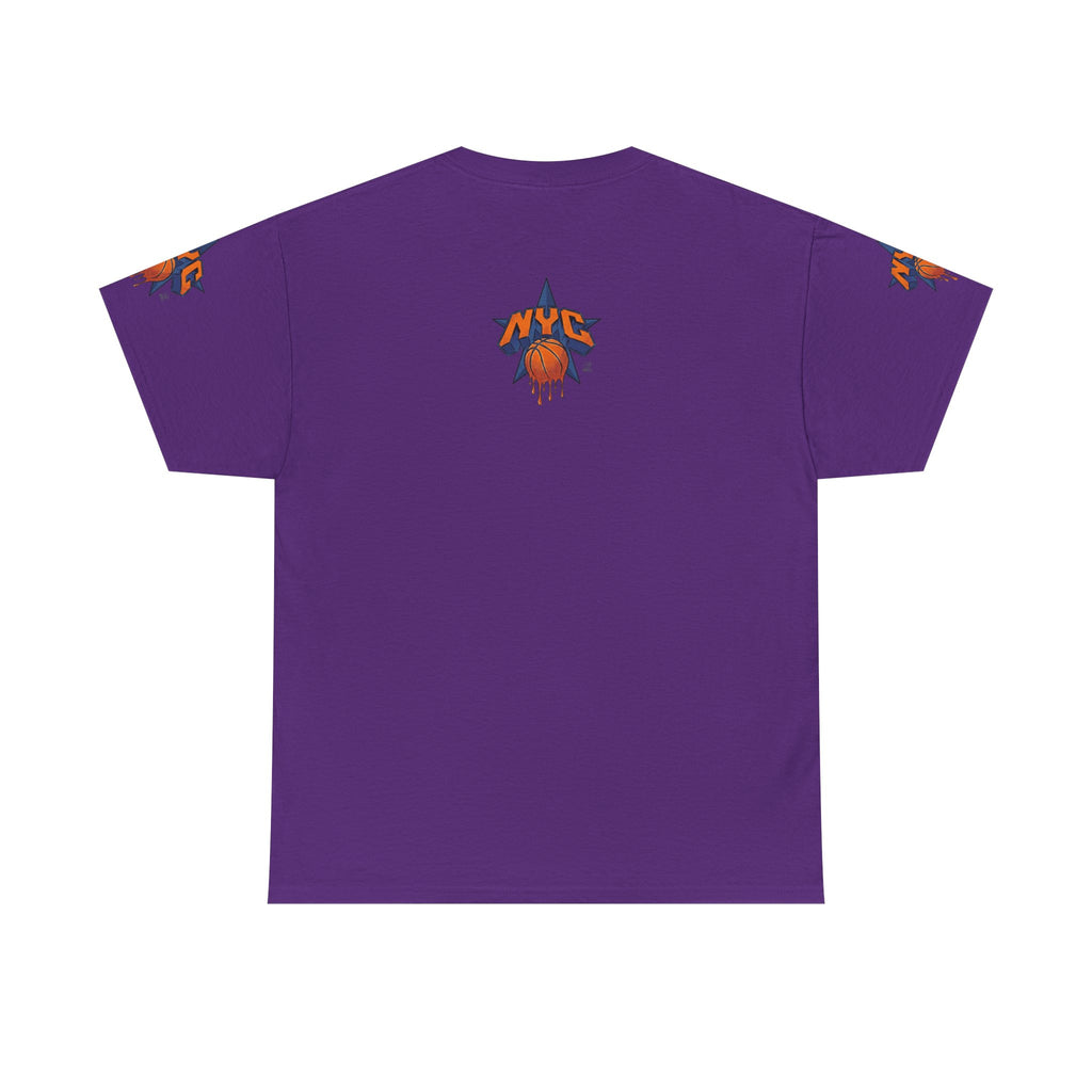 NYC Dripping Basketball Star Tee | Sports City Graphic Shirt by GT Artland