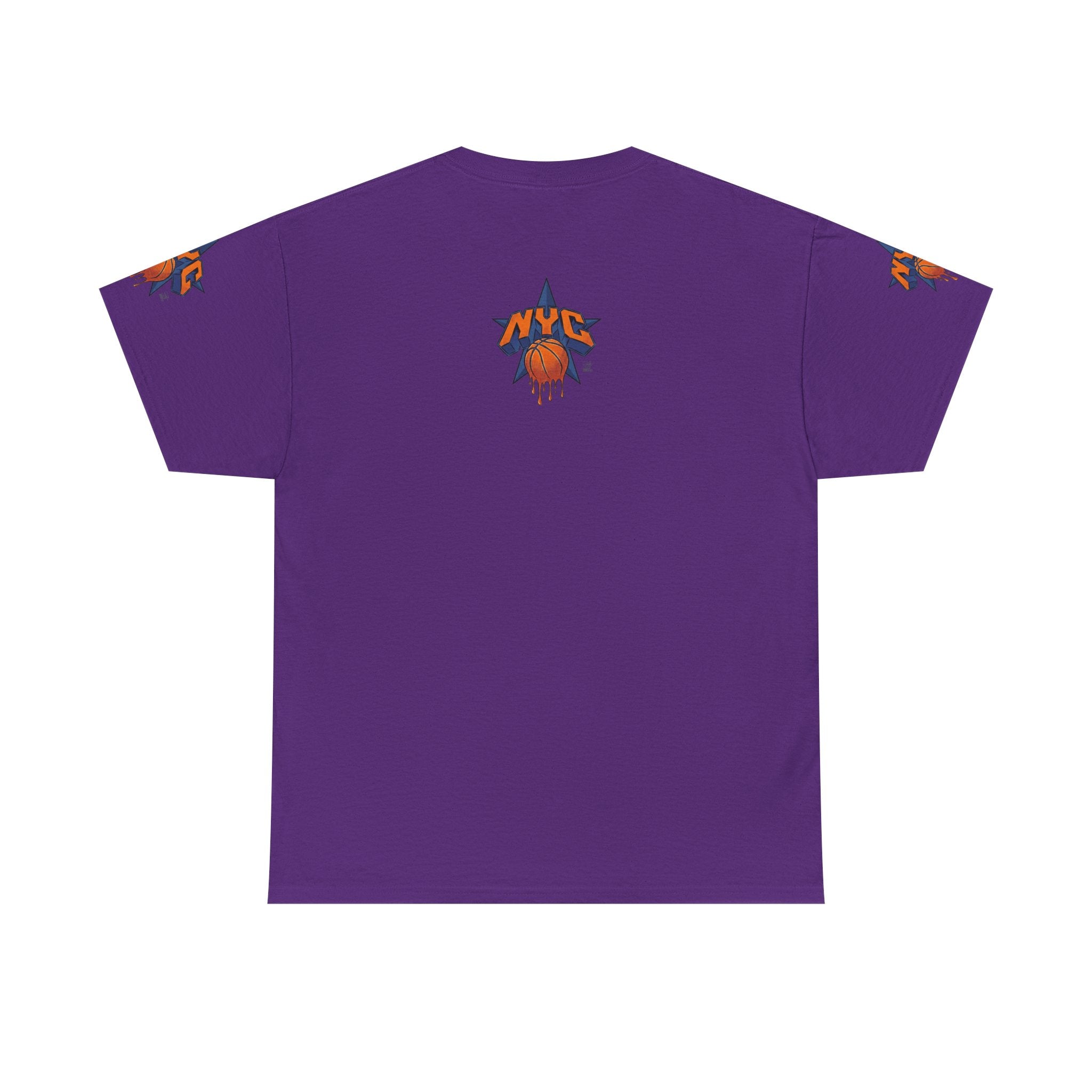 NYC Dripping Basketball Star Tee | Sports City Graphic Shirt by GT Artland