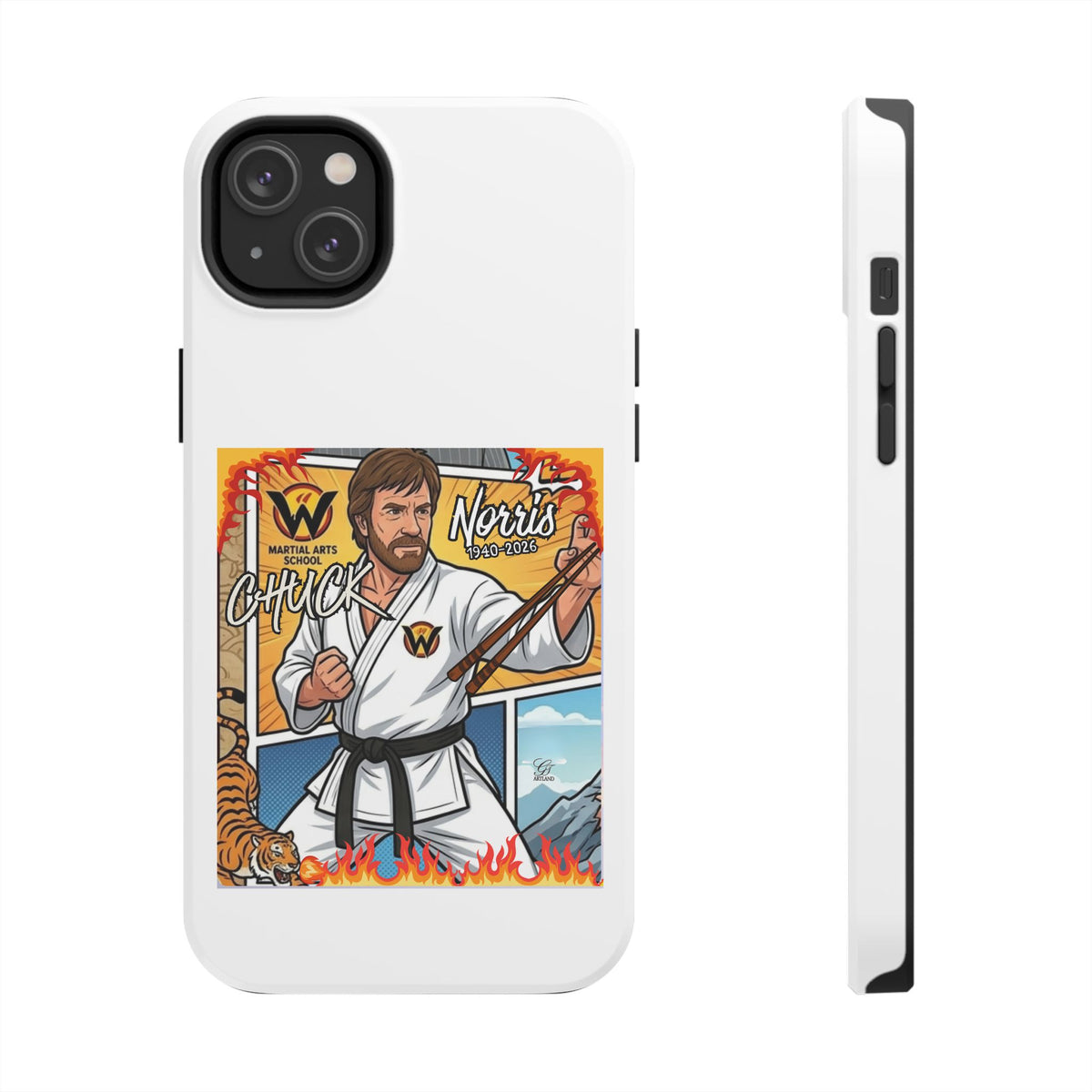 Chuck Norris Karate Tough Phone Case