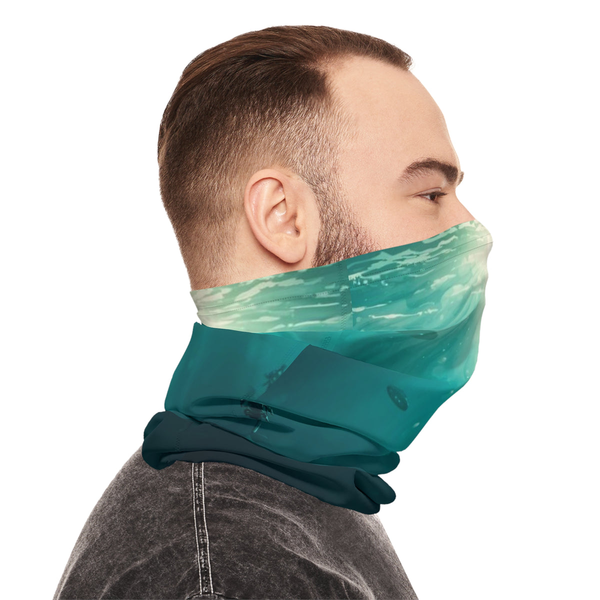 Underwater Alien World  Neck Gaiter |  Sci-Fi  Face Covering